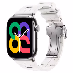 White - Kilim Single Tour • Apple Watch Armband
