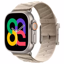 Beige - Knitted Nylon Tour • Apple Watch Armband