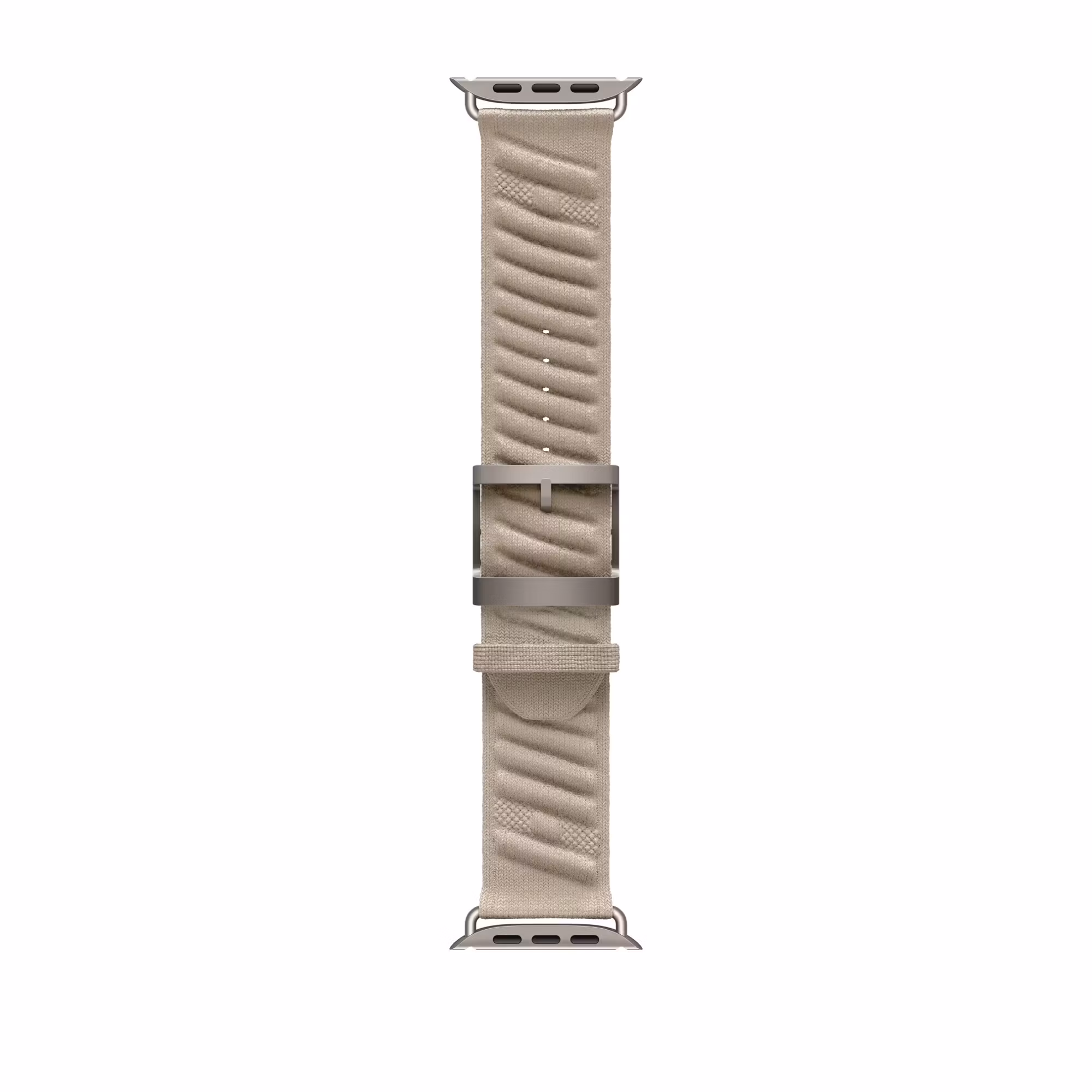 Beige - Knitted Nylon Tour • Apple Watch Armband