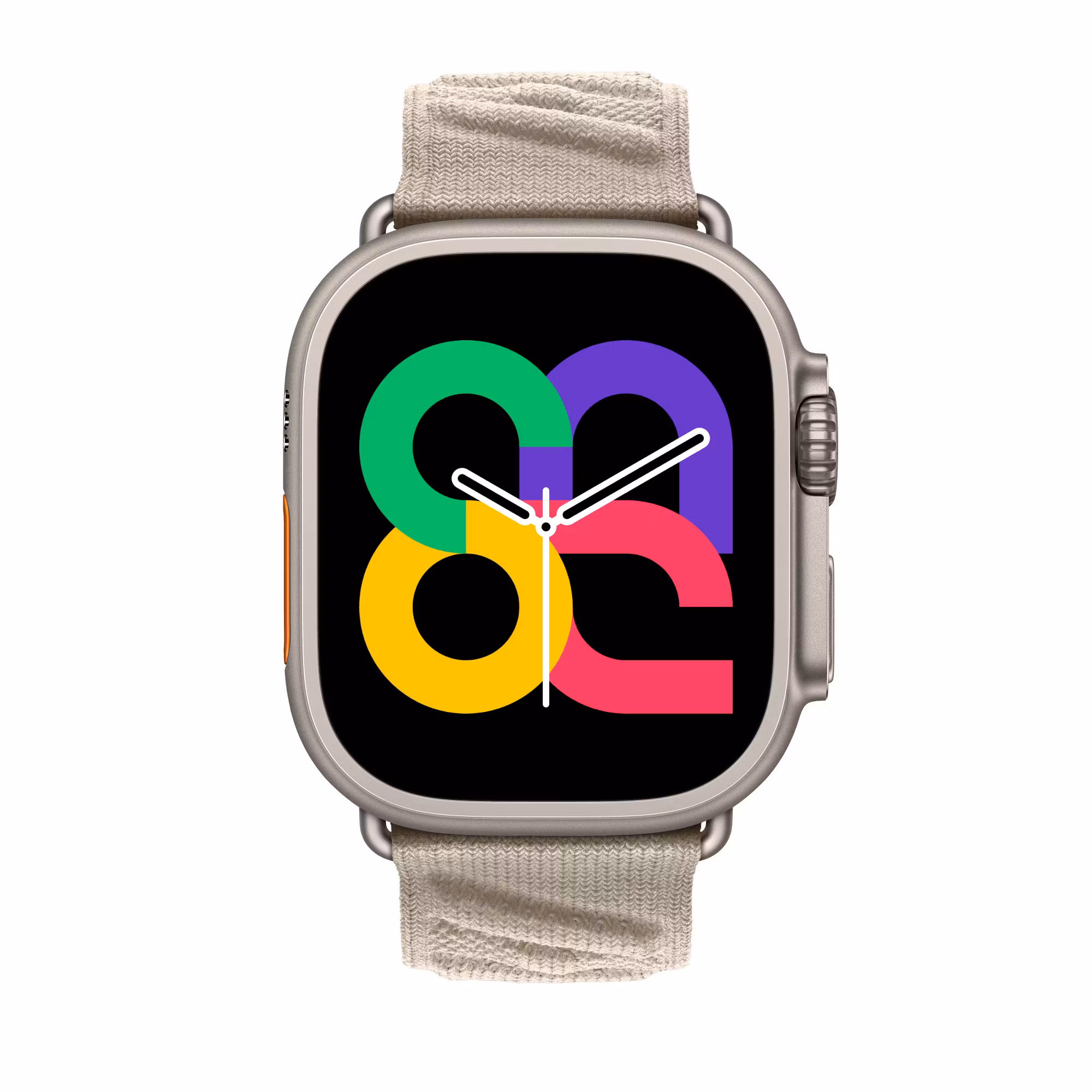Beige - Knitted Nylon Tour • Apple Watch Armband