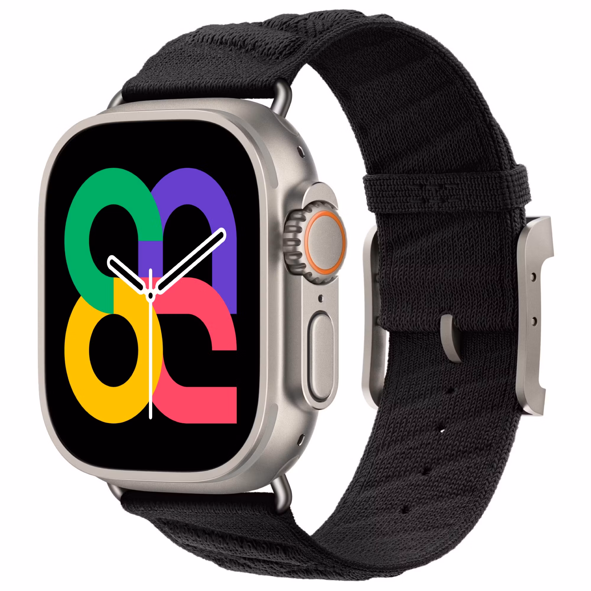 Black - Knitted Nylon Tour • Apple Watch Armband