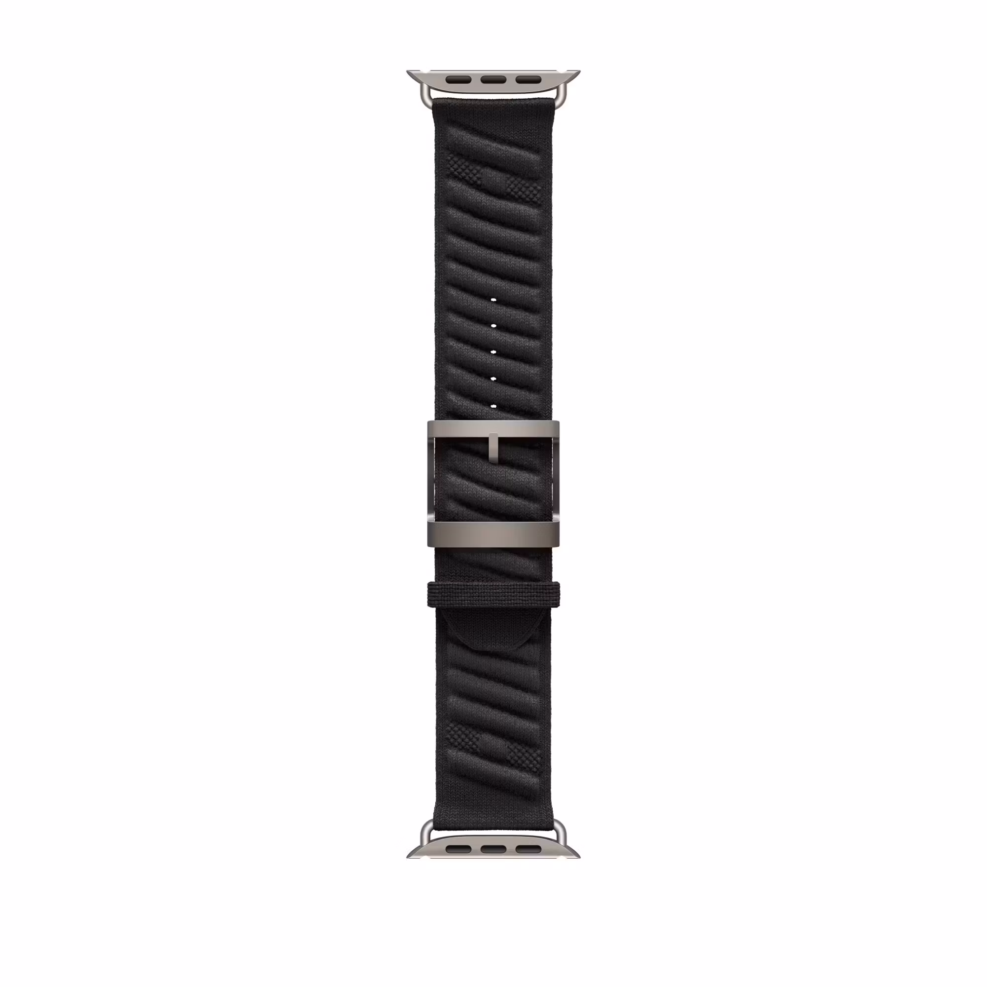 Black - Knitted Nylon Tour • Apple Watch Armband