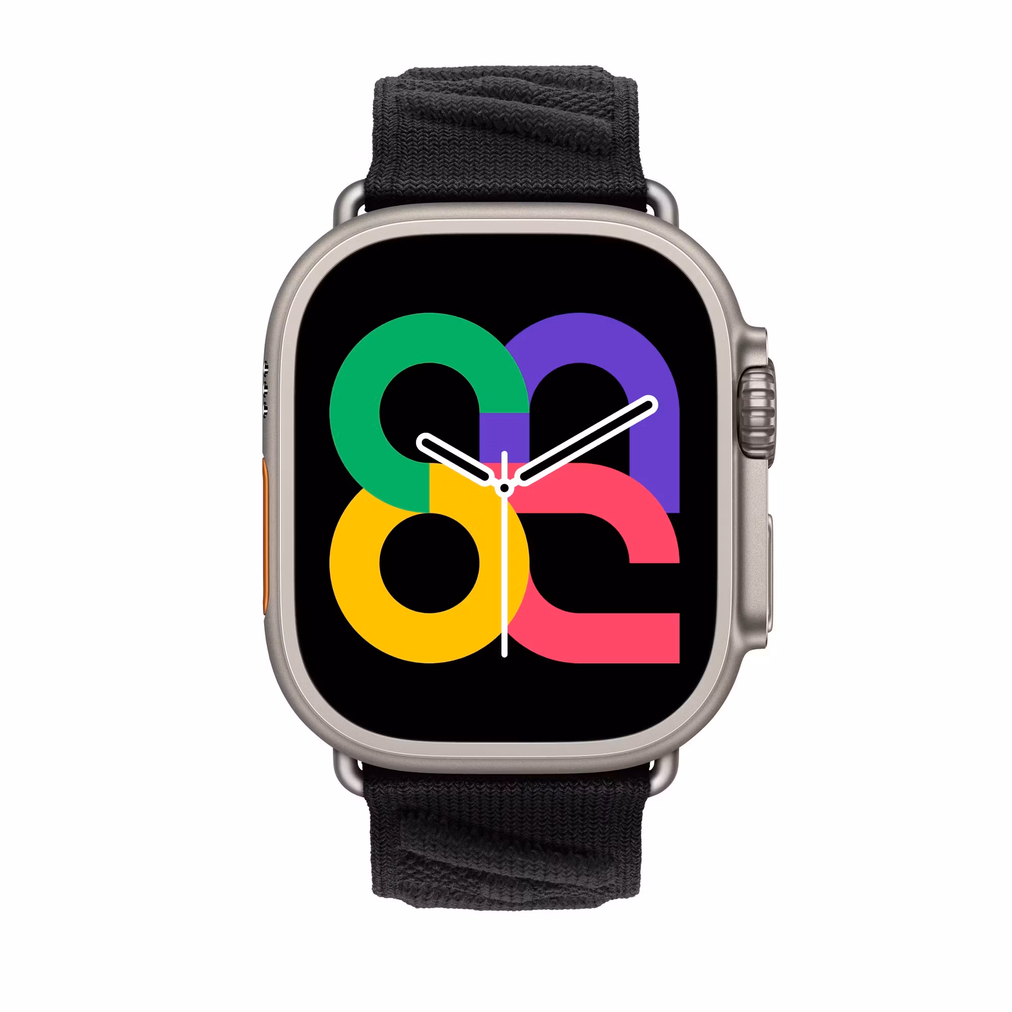 Black - Knitted Nylon Tour • Apple Watch Armband