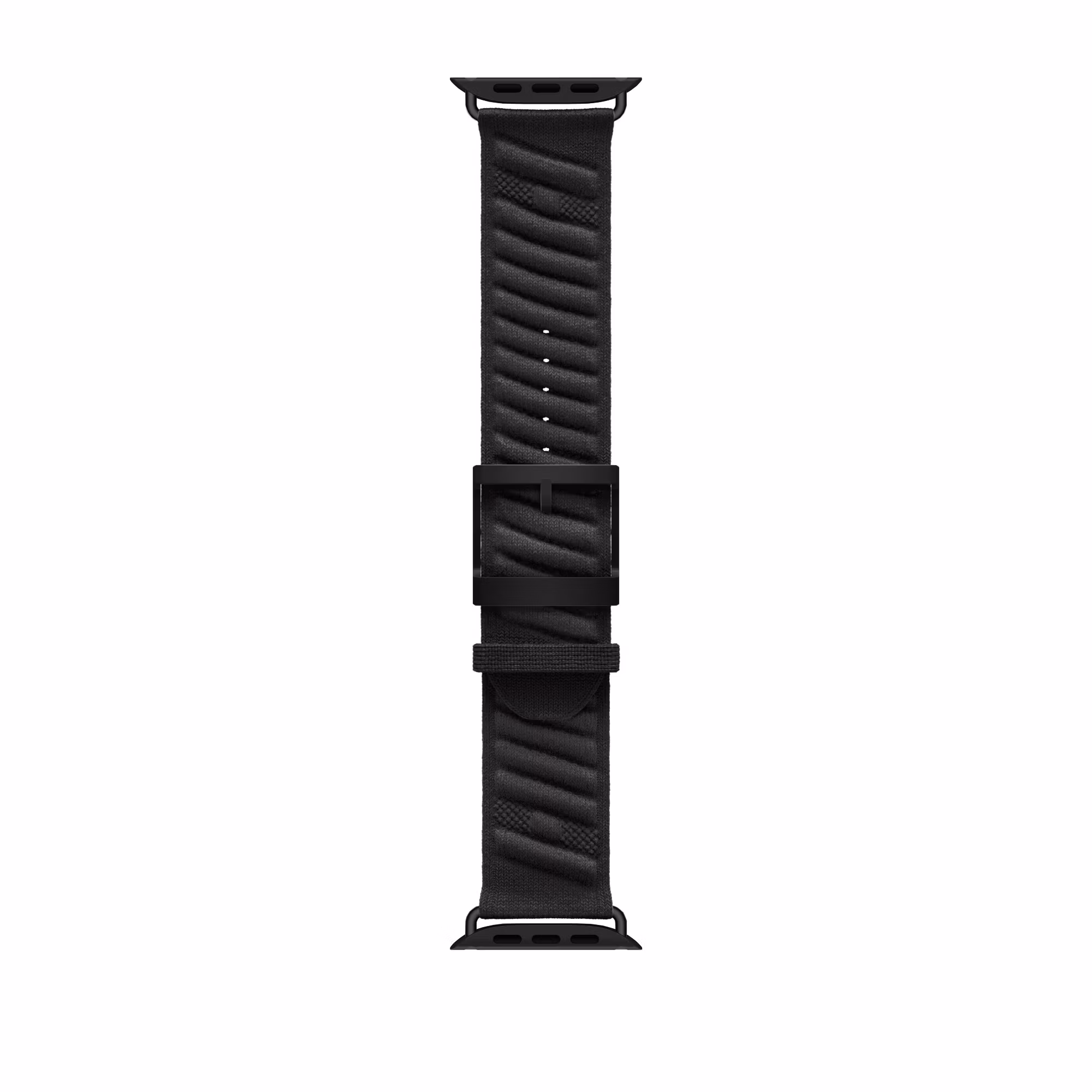 Black - Knitted Nylon Tour • Apple Watch Armband