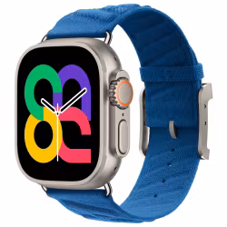 Blue - Knitted Nylon Tour • Apple Watch Armband