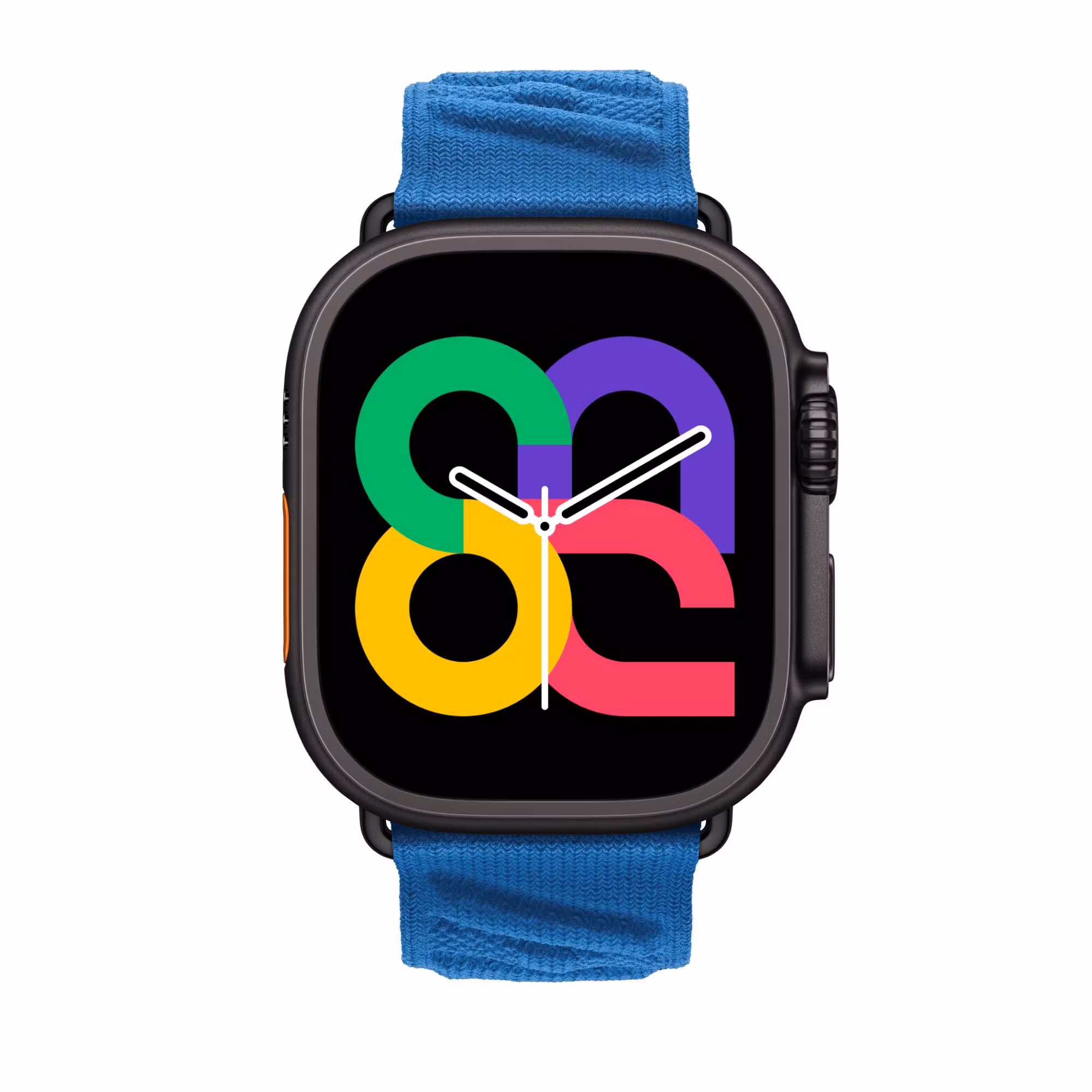 Blue - Knitted Nylon Tour • Apple Watch Armband