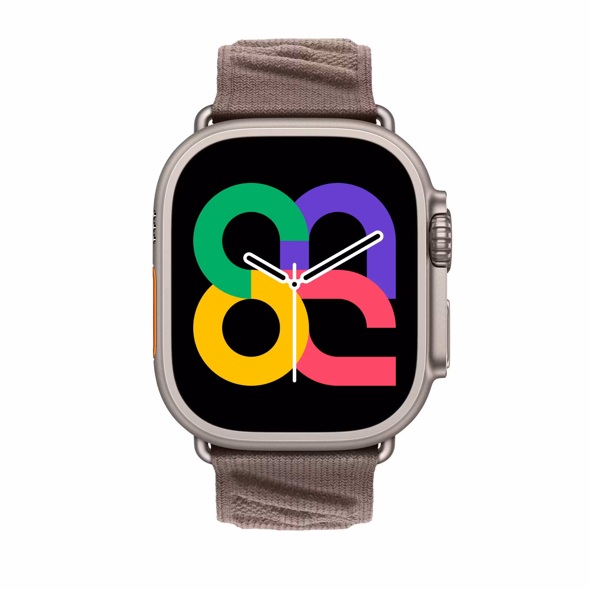 Brown - Knitted Nylon Tour • Apple Watch Armband