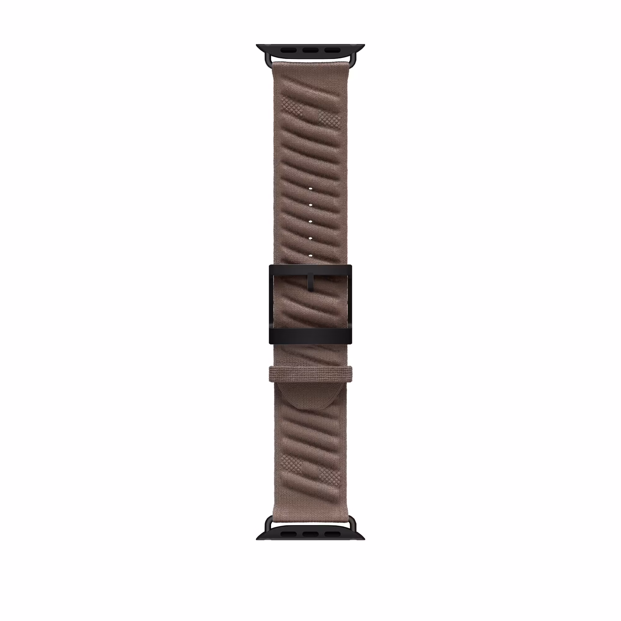 Brown - Knitted Nylon Tour • Apple Watch Armband