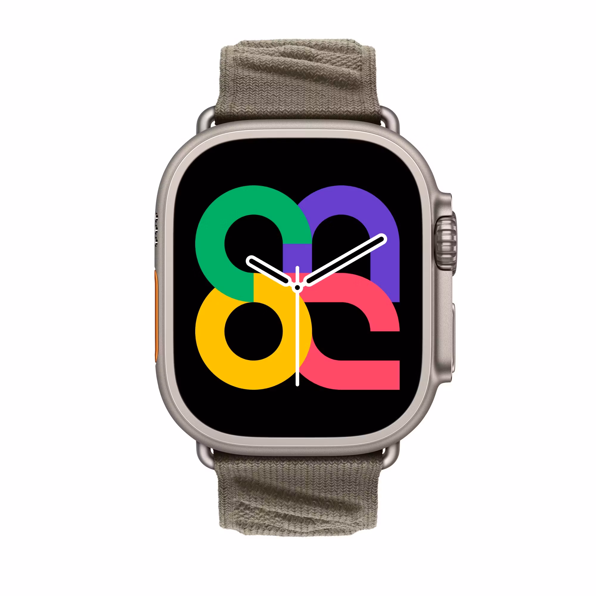 Green - Knitted Nylon Tour • Apple Watch Armband