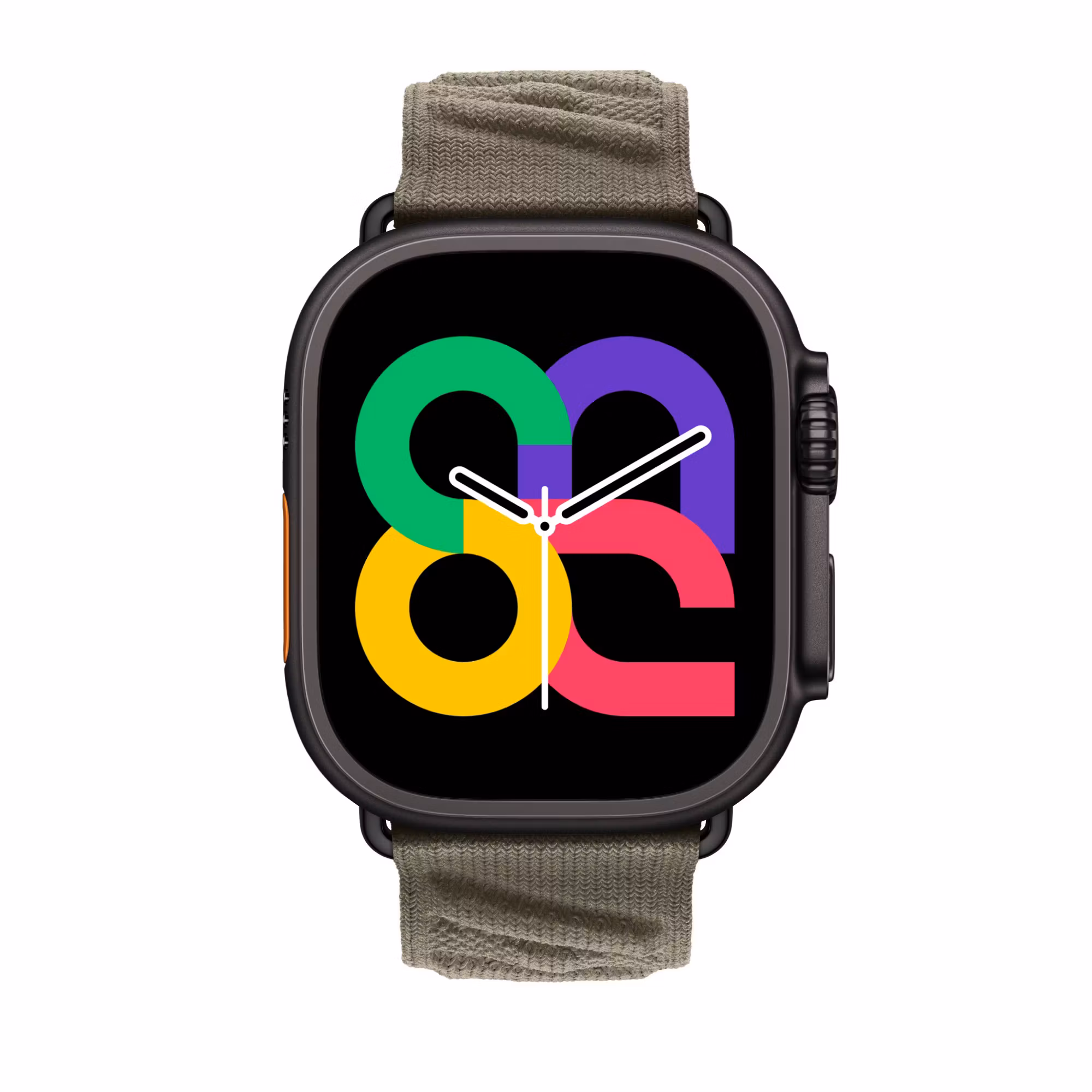 Green - Knitted Nylon Tour • Apple Watch Armband