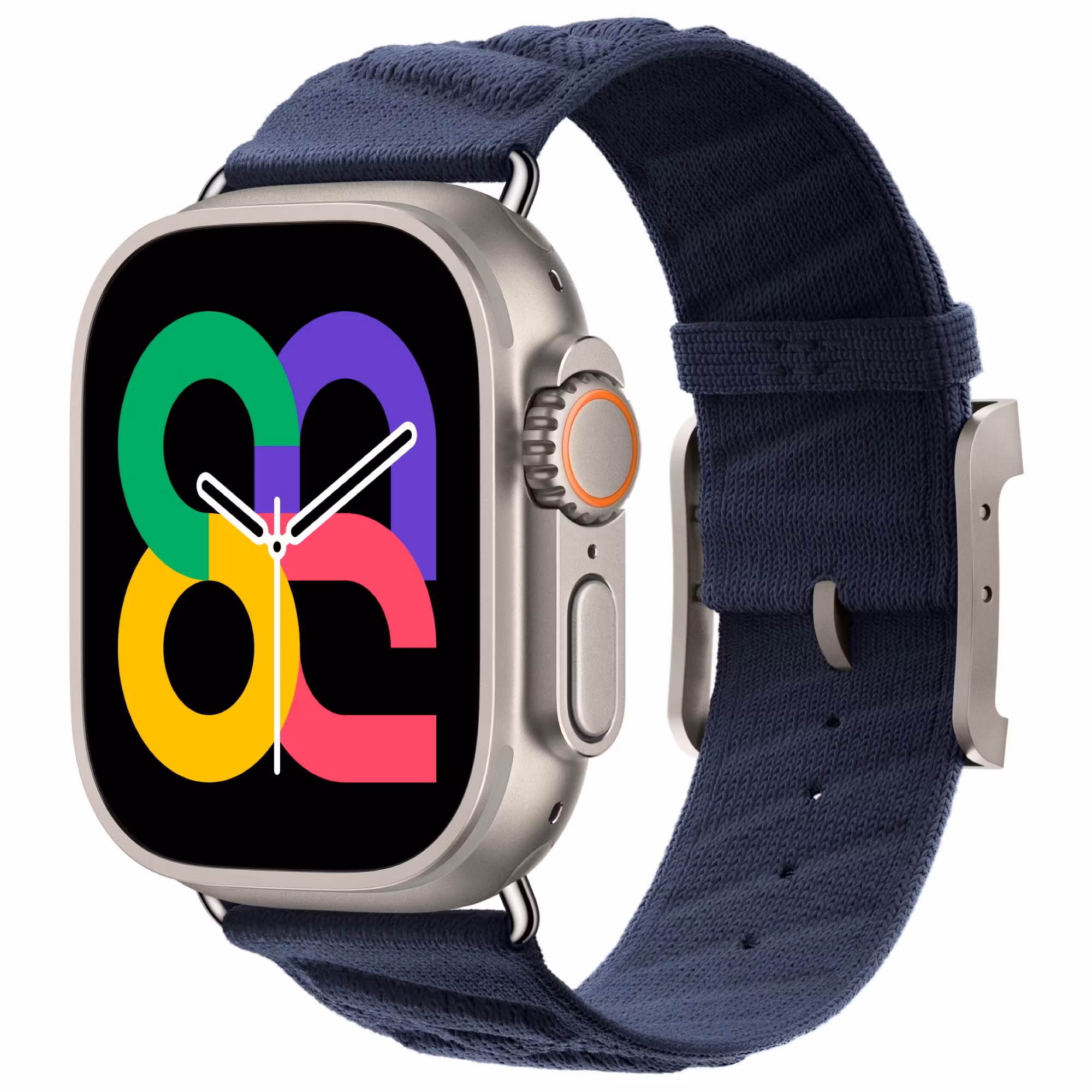 Navy - Knitted Nylon Tour • Apple Watch Armband