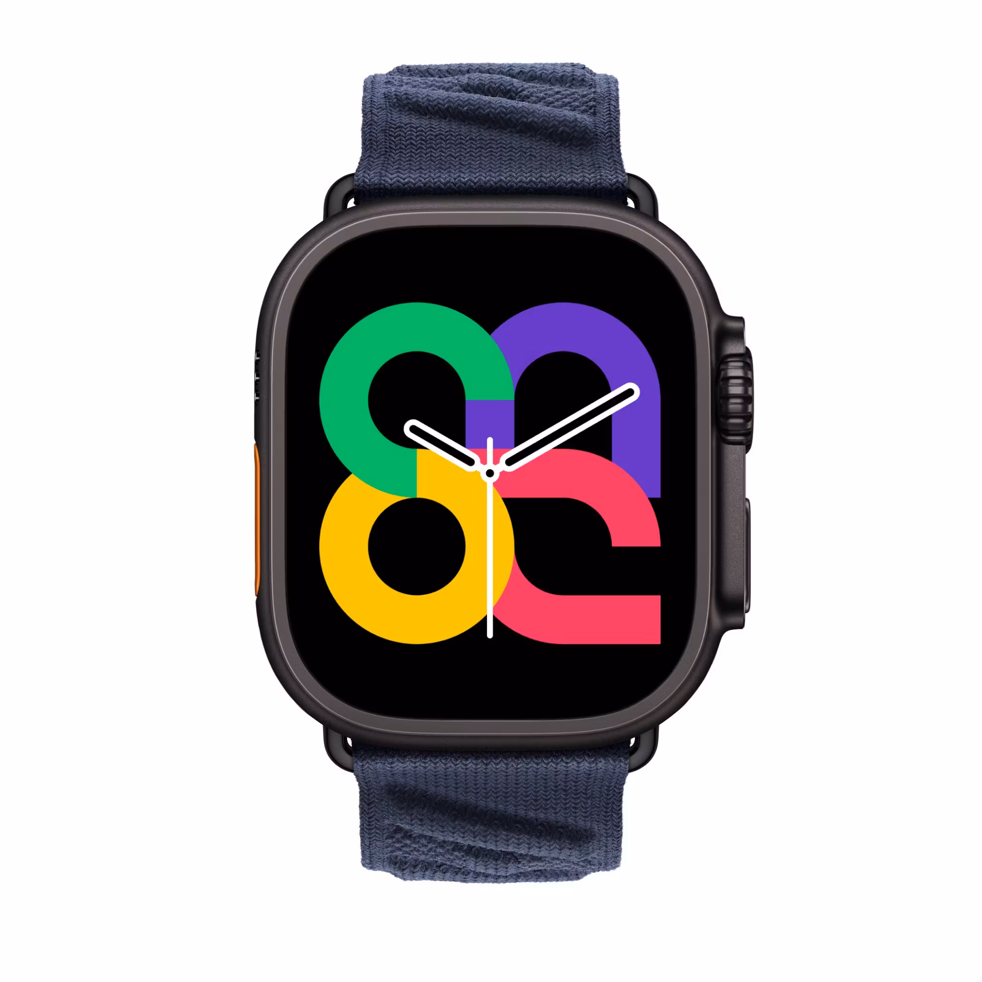 Navy - Knitted Nylon Tour • Apple Watch Armband