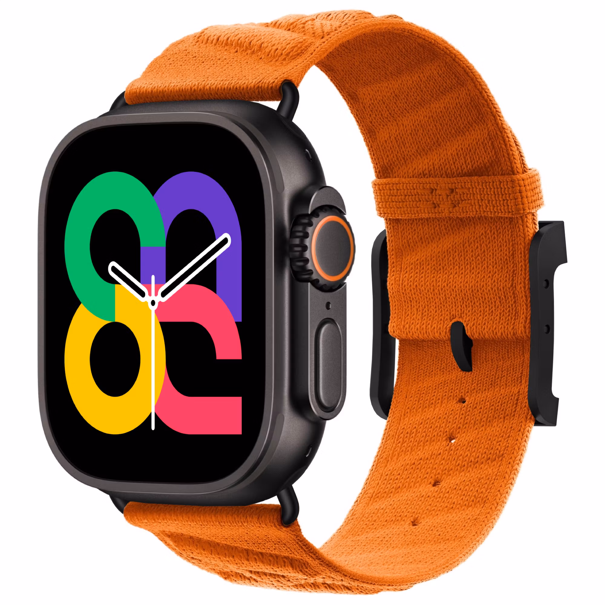 Orange - Knitted Nylon Tour • Apple Watch Armband