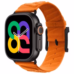 Orange - Knitted Nylon Tour • Apple Watch Armband