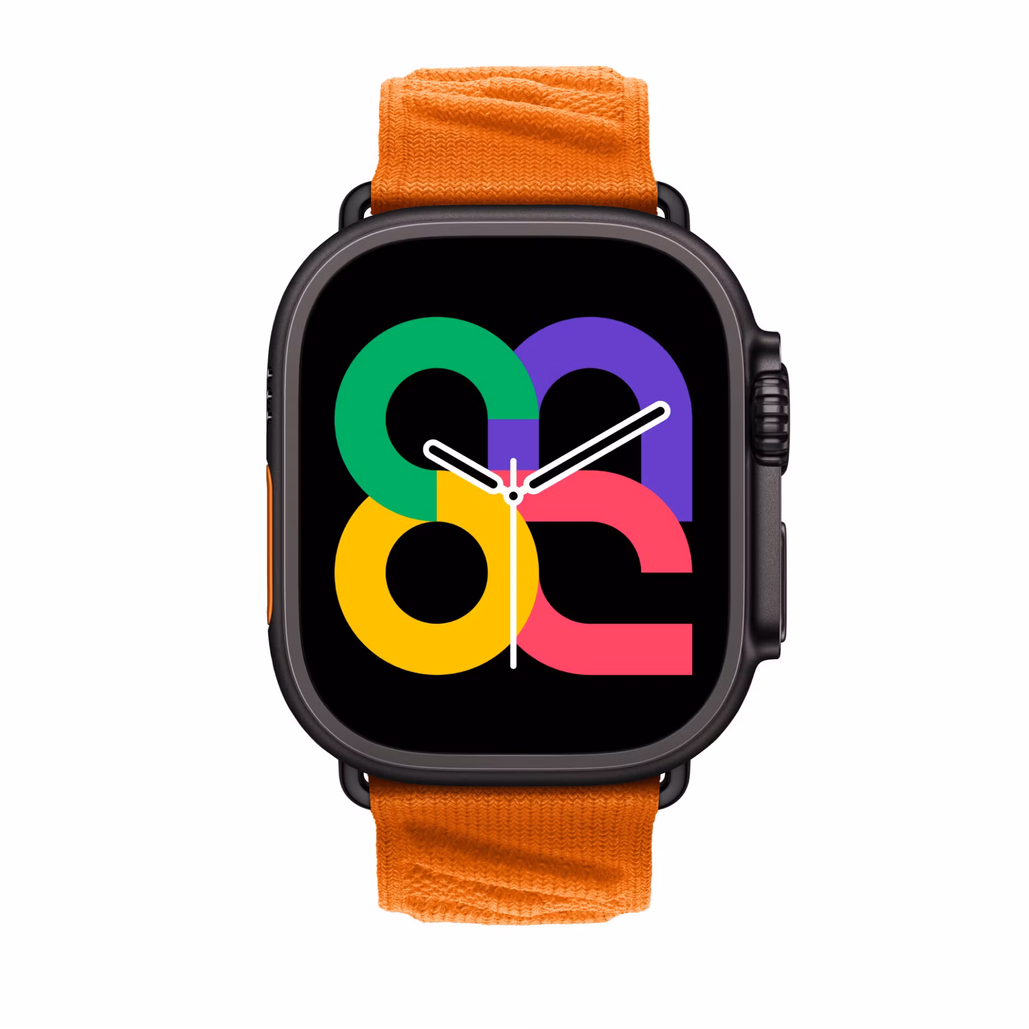 Orange - Knitted Nylon Tour • Apple Watch Armband