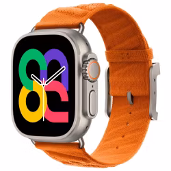 Orange - Knitted Nylon Tour • Apple Watch Armband