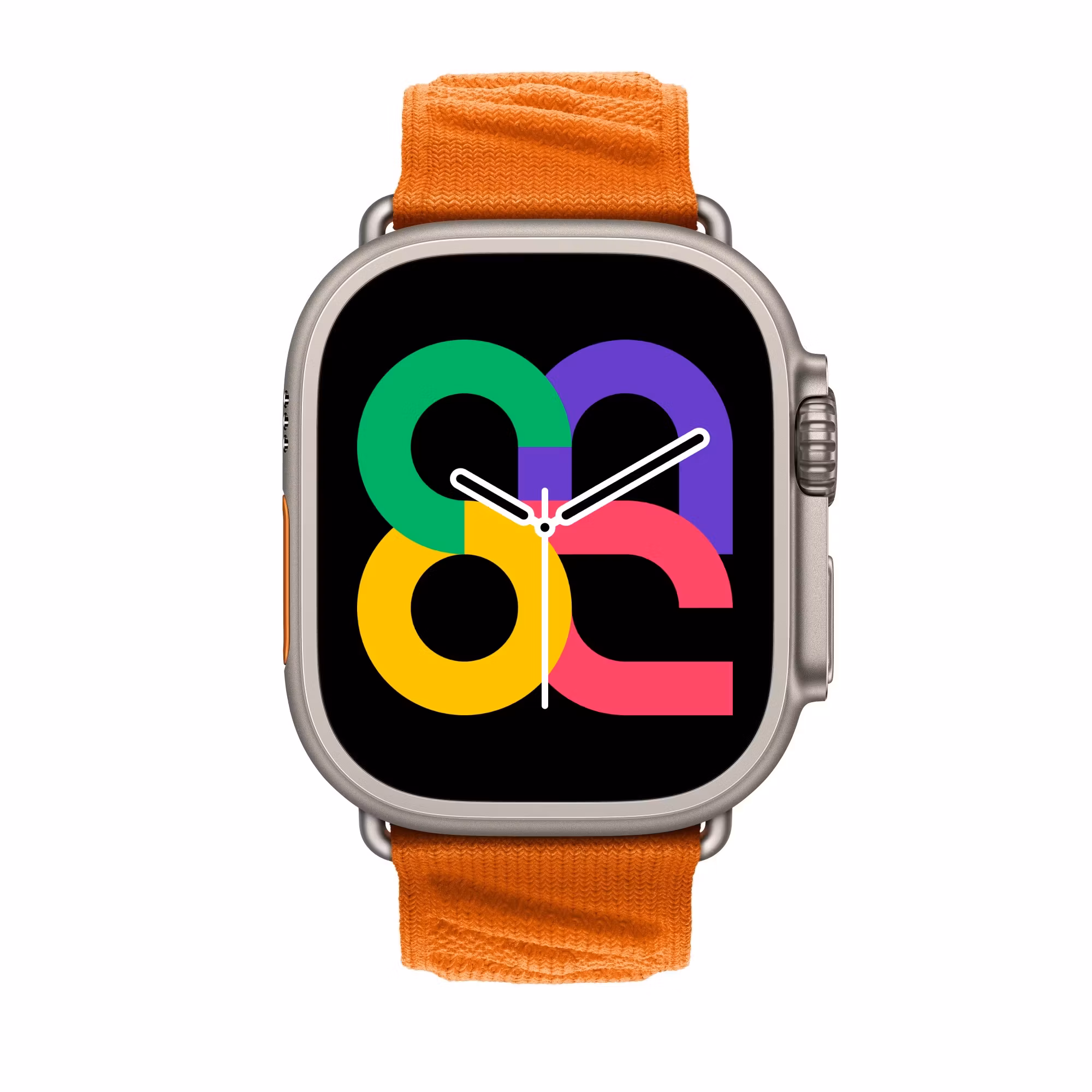 Orange - Knitted Nylon Tour • Apple Watch Armband