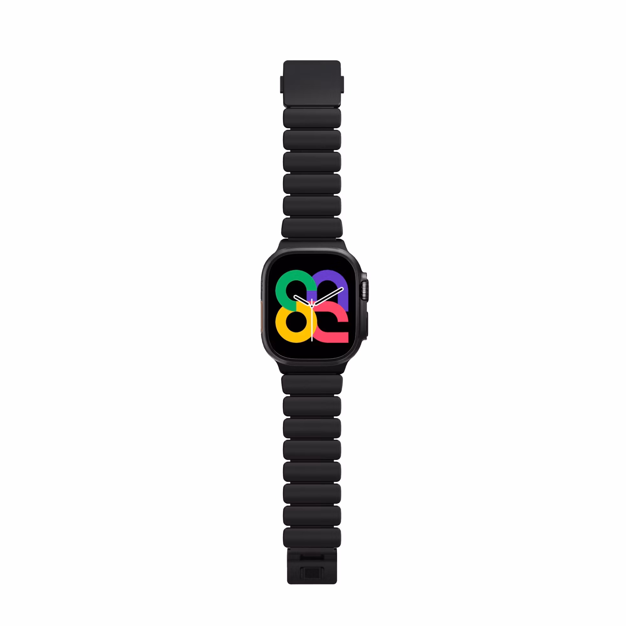 Black / Black - Stratos Band • Apple Watch Armband