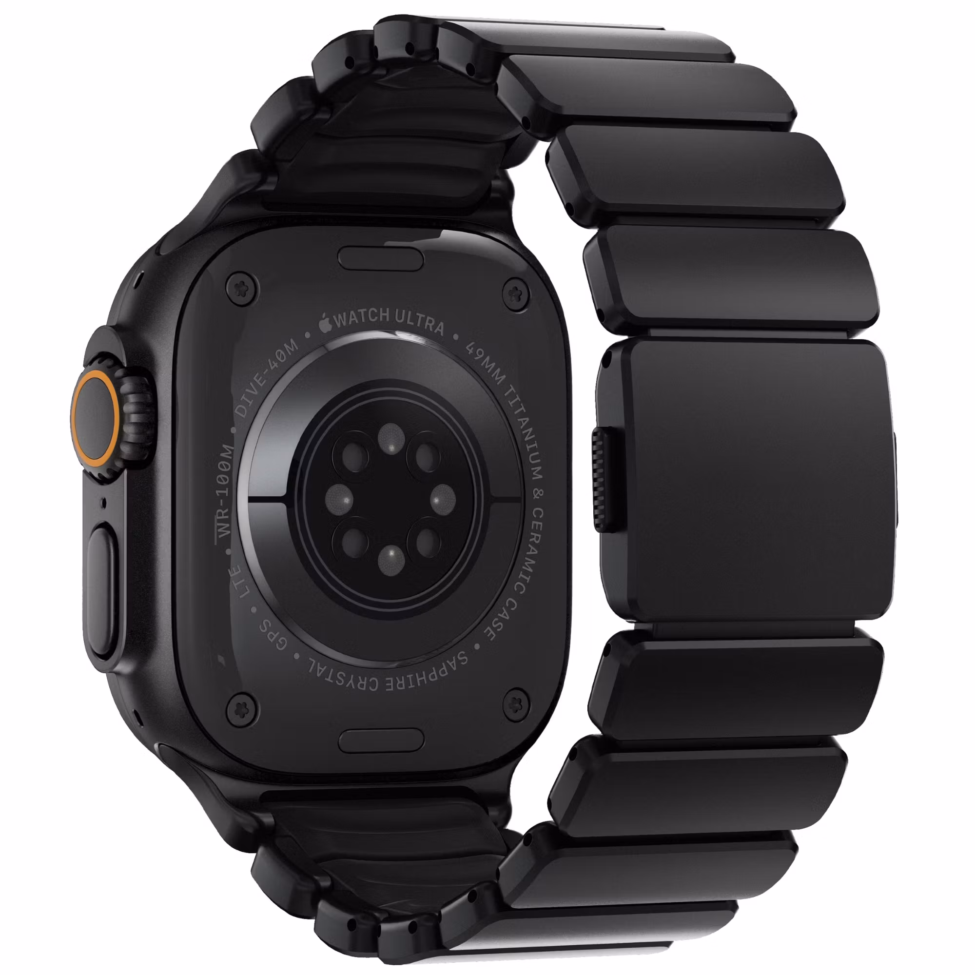 Black / Black - Stratos Band • Apple Watch Armband