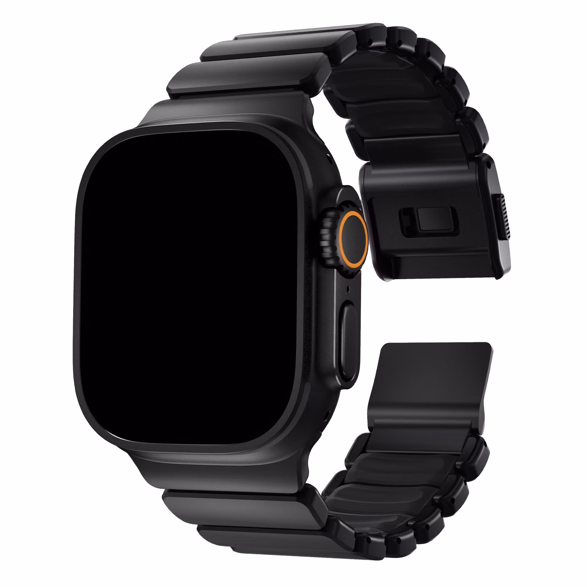 Black / Black - Stratos Band • Apple Watch Armband