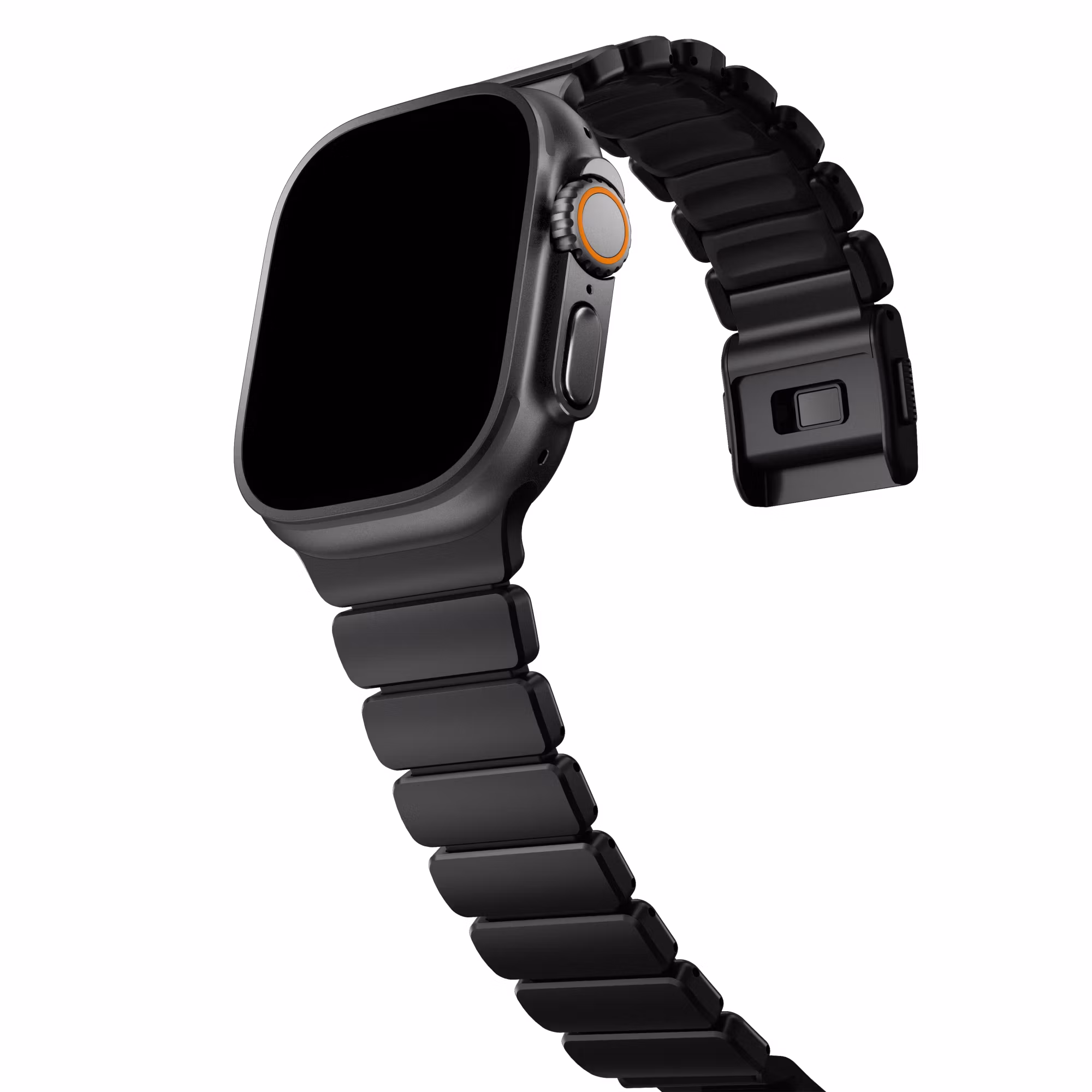 Black / Black - Stratos Band • Apple Watch Armband