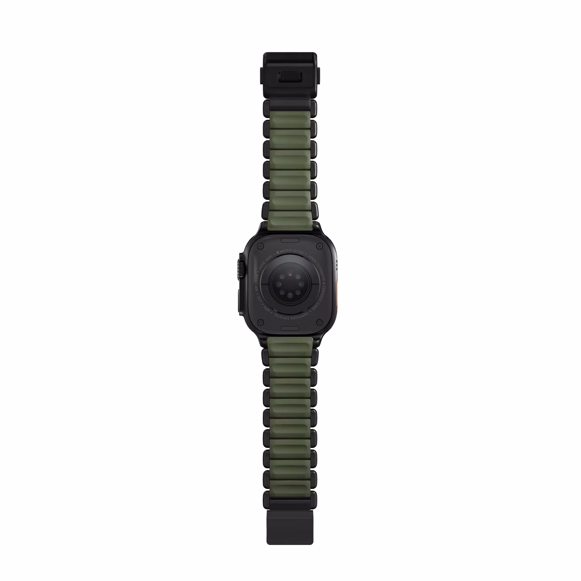 Black / Green - Stratos Band • Apple Watch Armband
