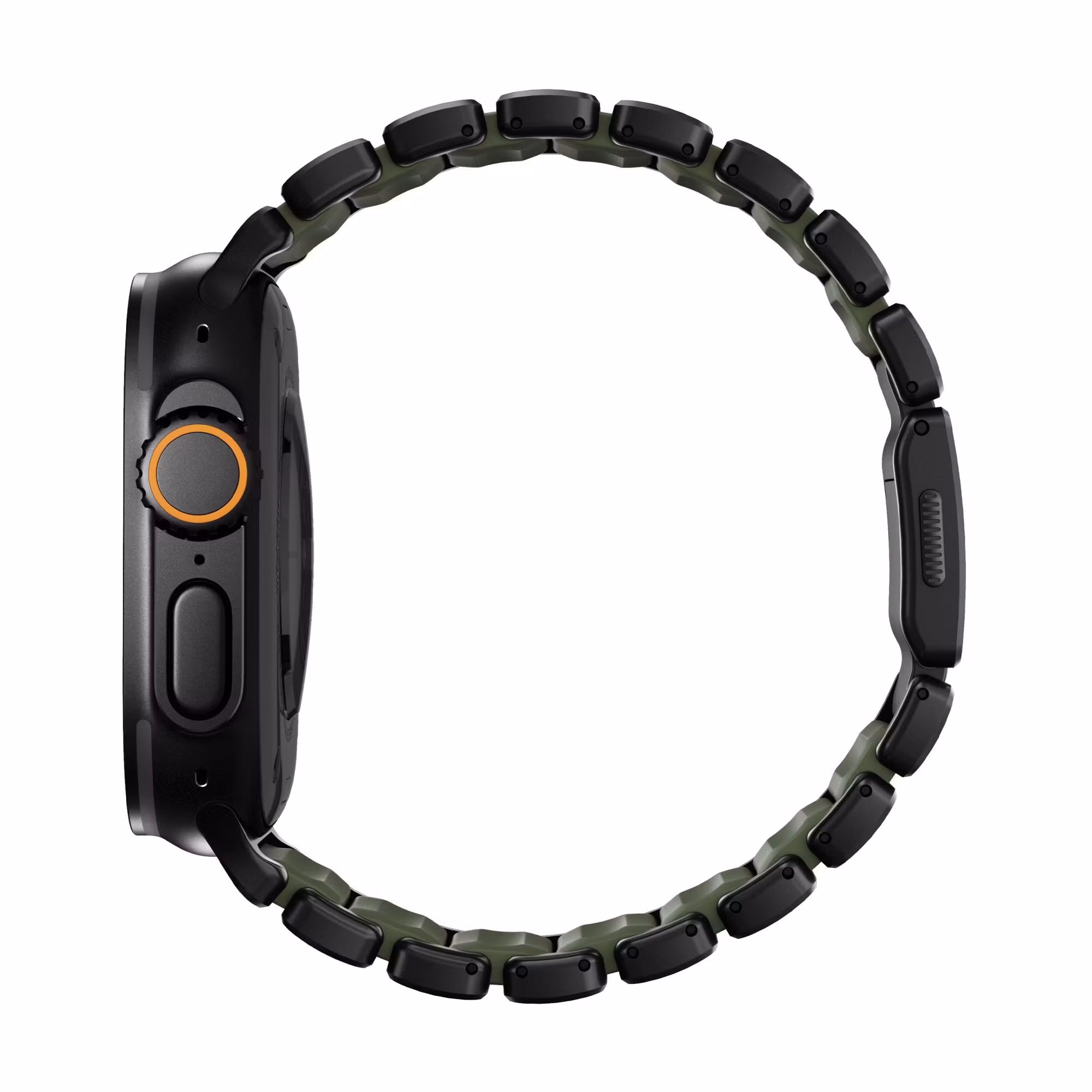 Black / Green - Stratos Band • Apple Watch Armband