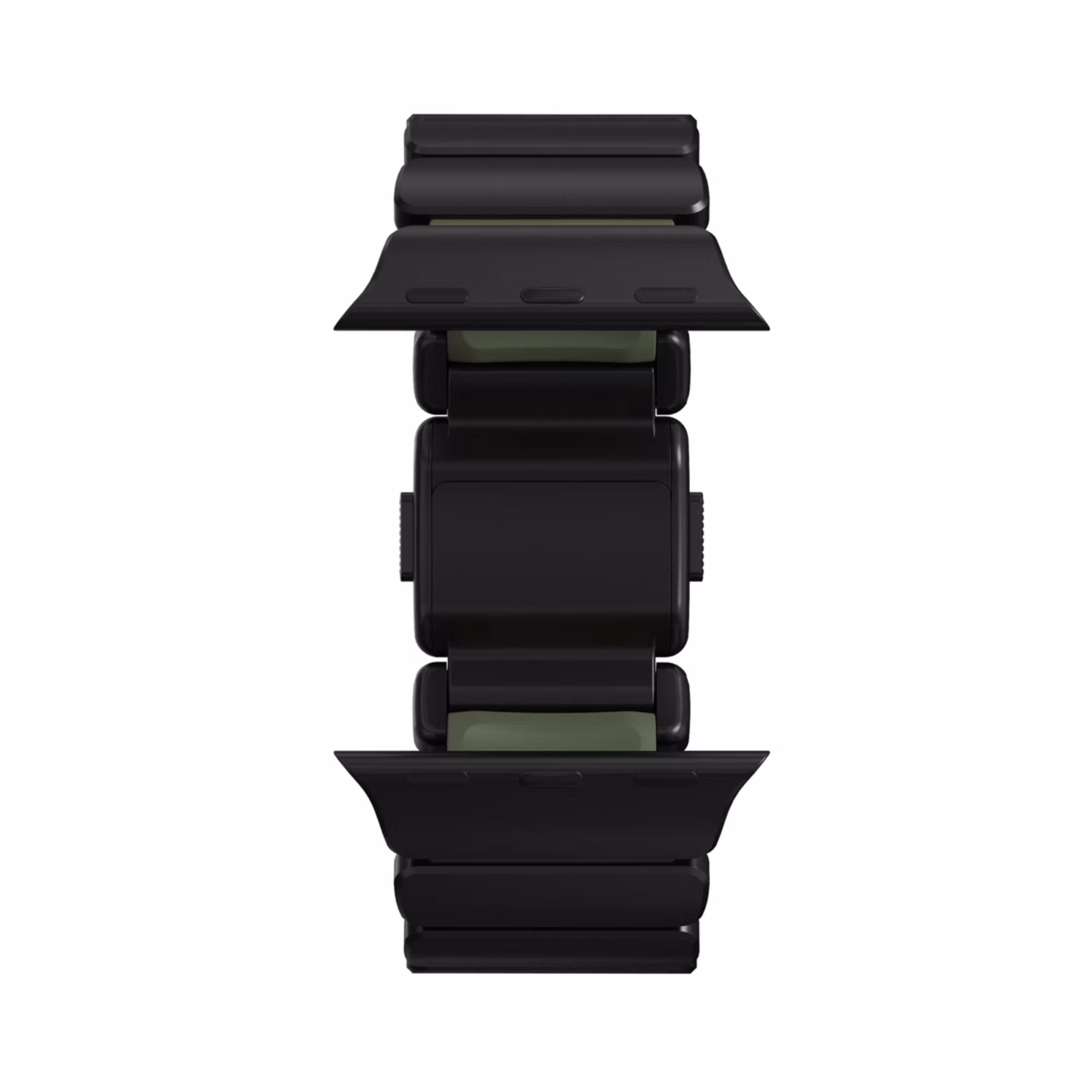 Black / Green - Stratos Band • Apple Watch Armband