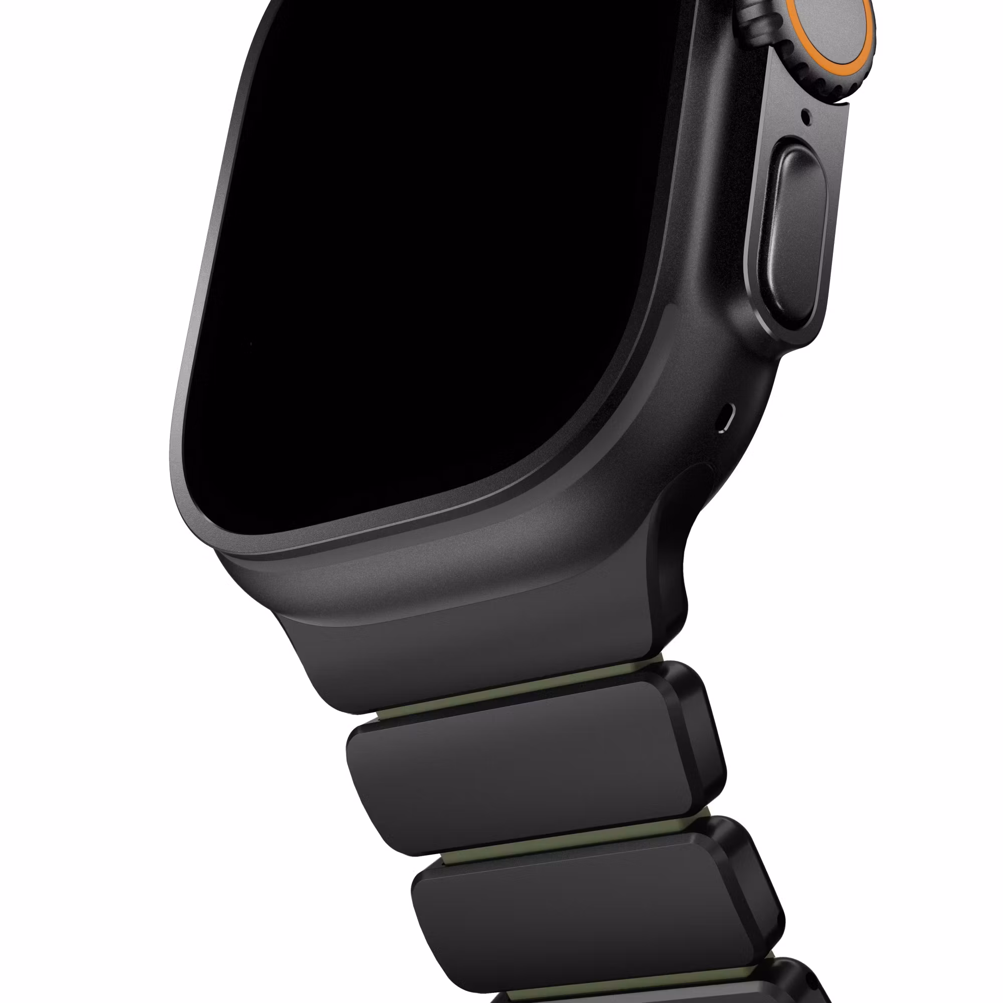 Black / Green - Stratos Band • Apple Watch Armband