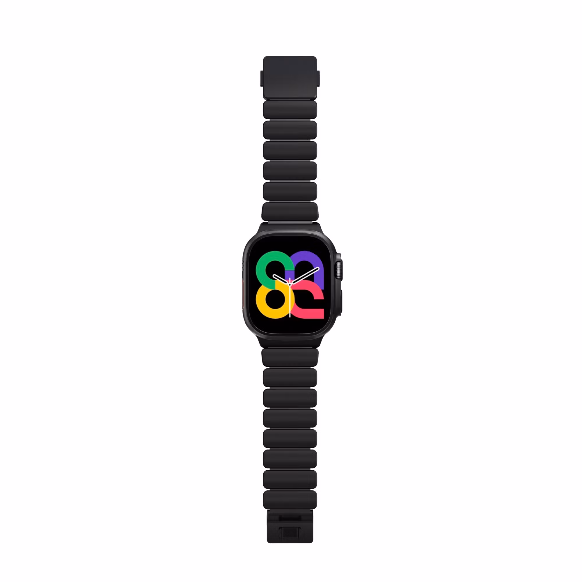 Black / Grey - Stratos Band • Apple Watch Armband