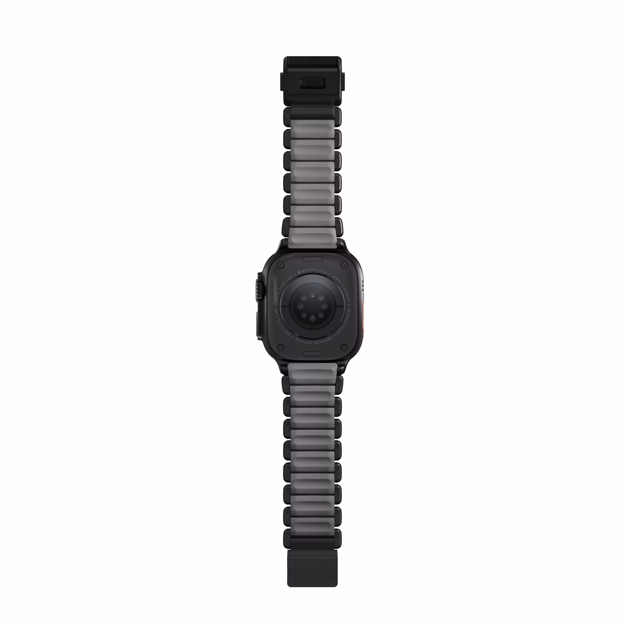 Black / Grey - Stratos Band • Apple Watch Armband