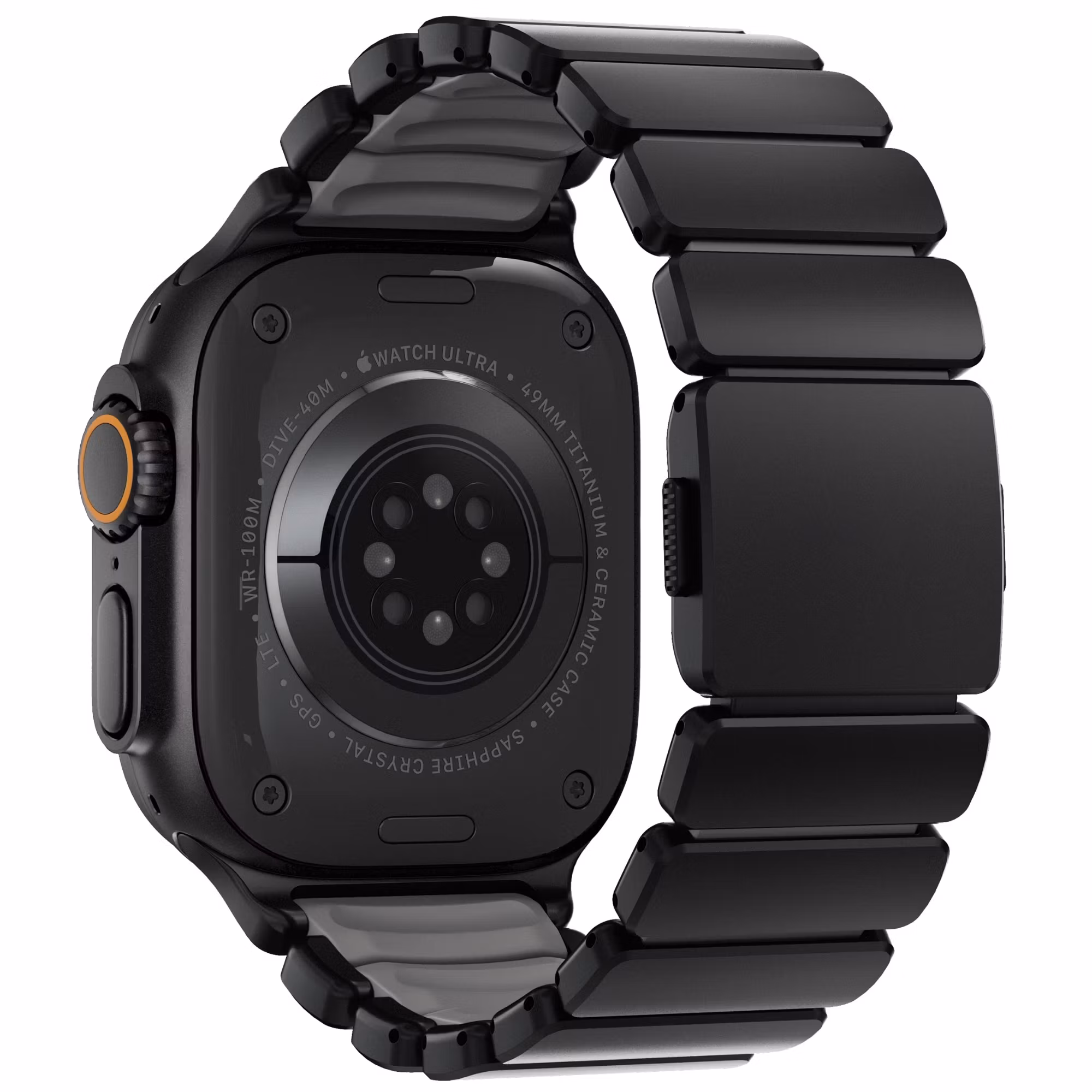 Black / Grey - Stratos Band • Apple Watch Armband