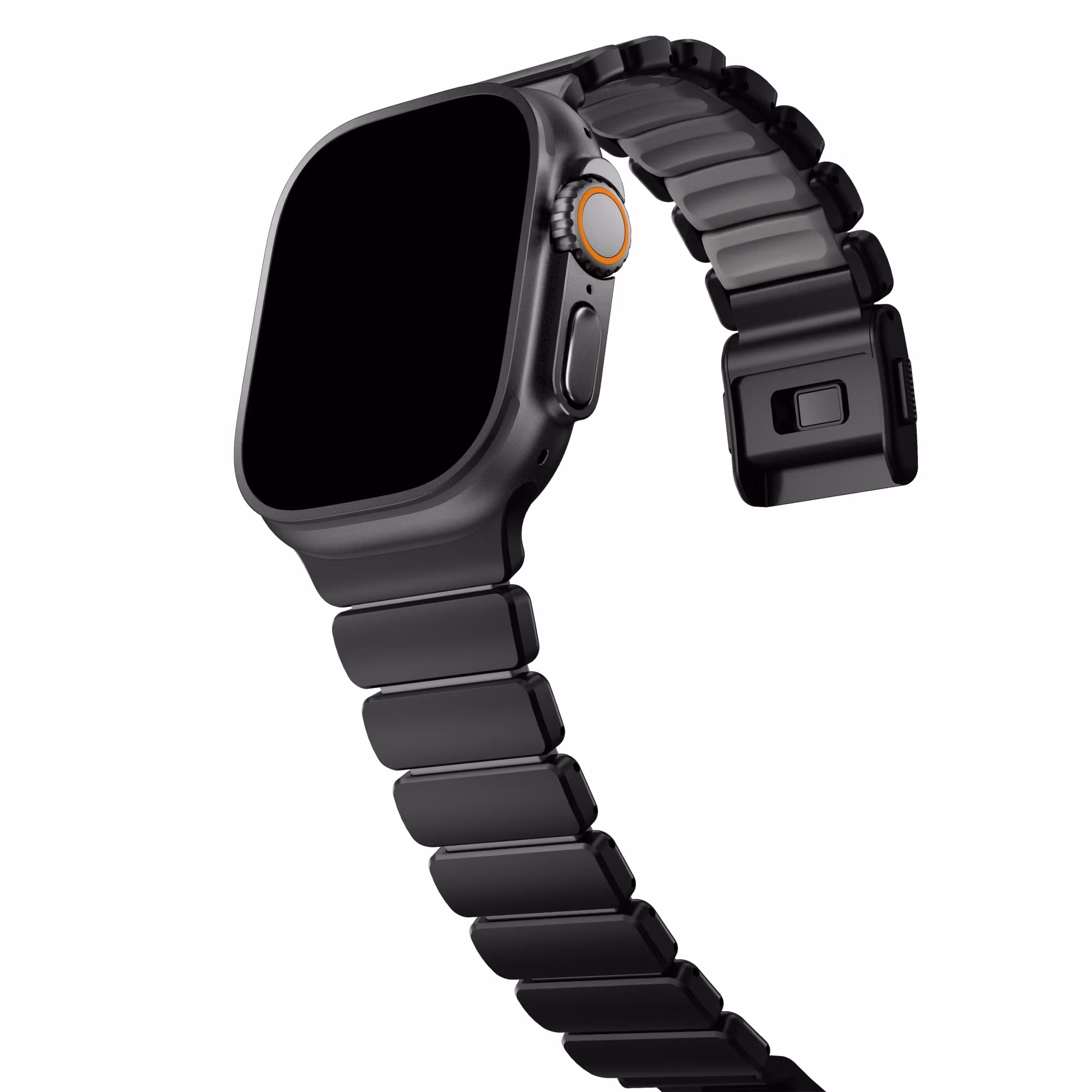 Black / Grey - Stratos Band • Apple Watch Armband