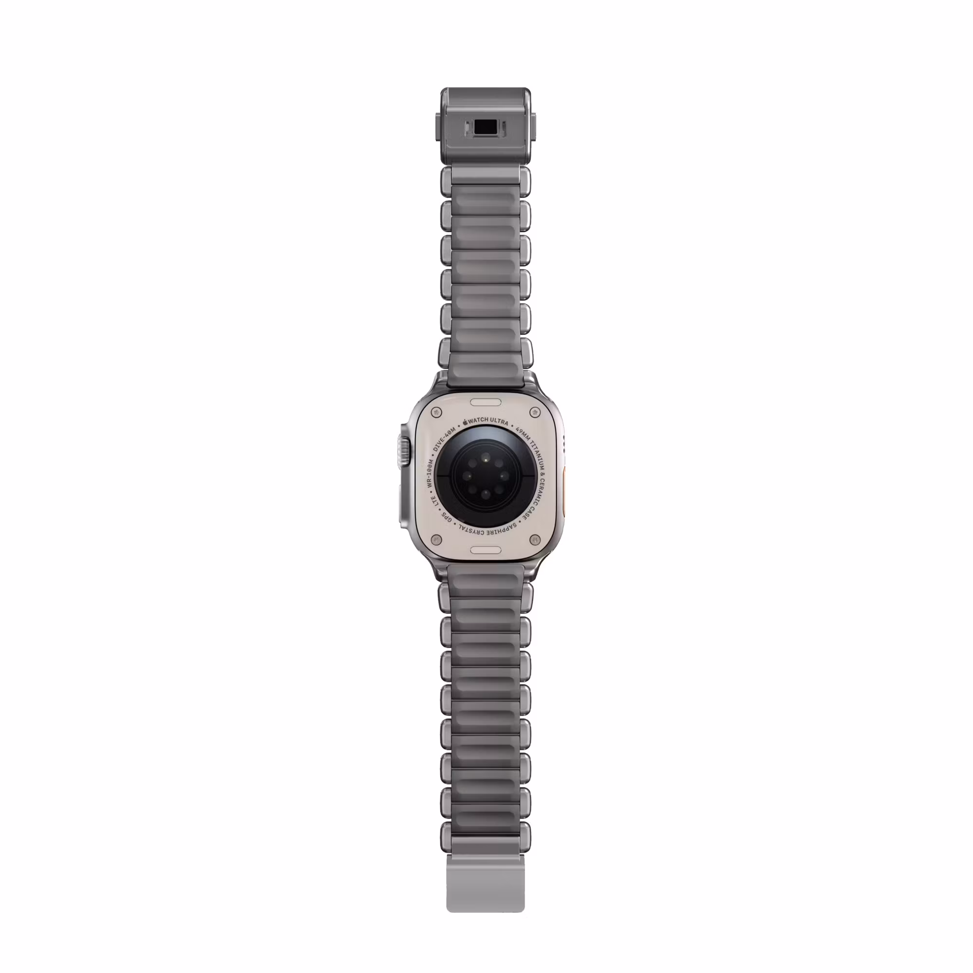 Silver / Grey - Stratos Band • Apple Watch Armband