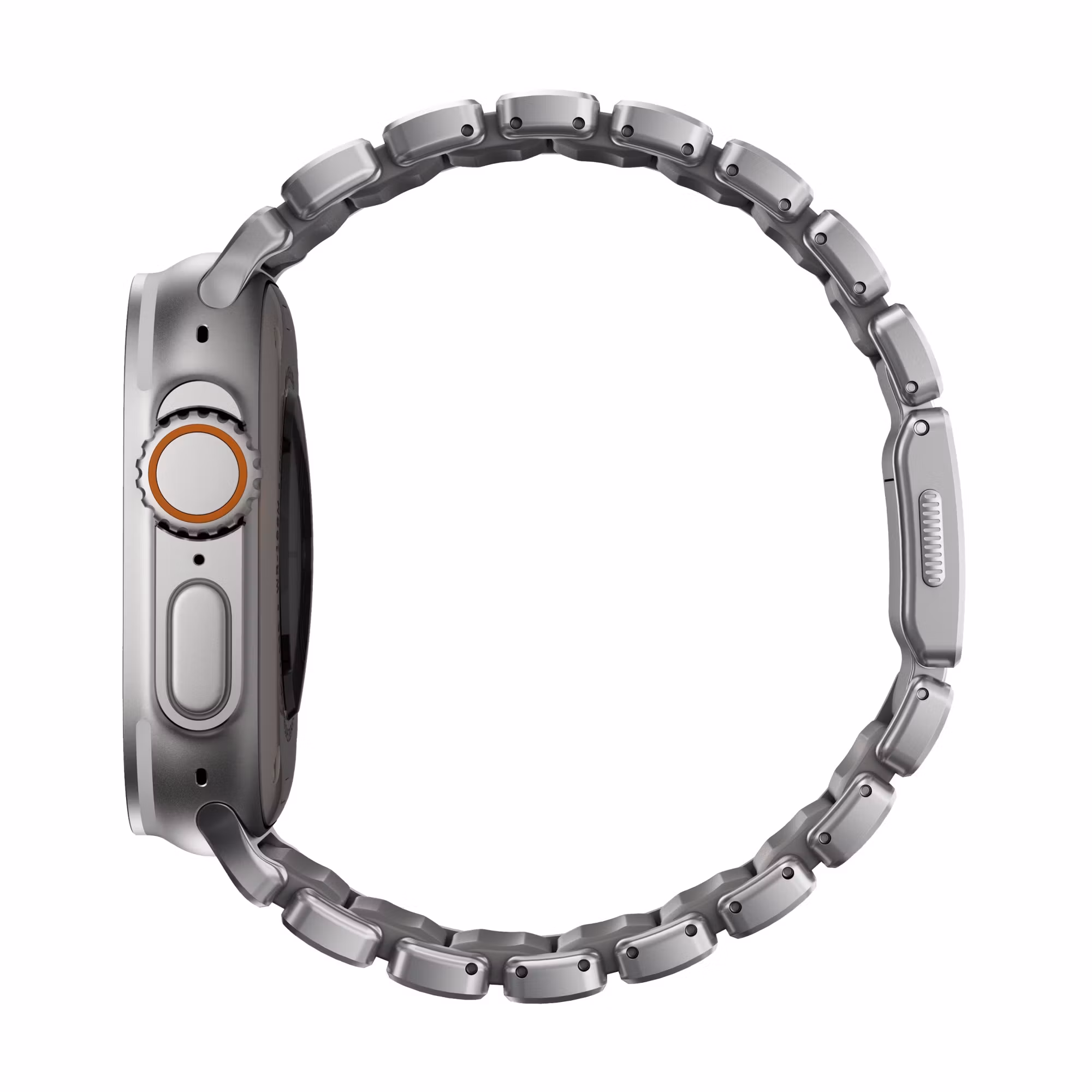 Silver / Grey - Stratos Band • Apple Watch Armband