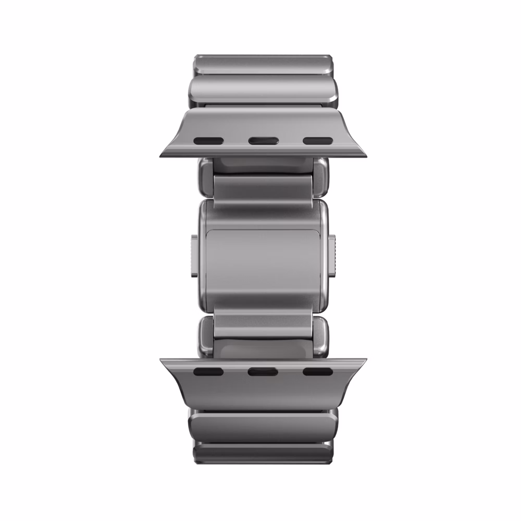 Silver / Grey - Stratos Band • Apple Watch Armband