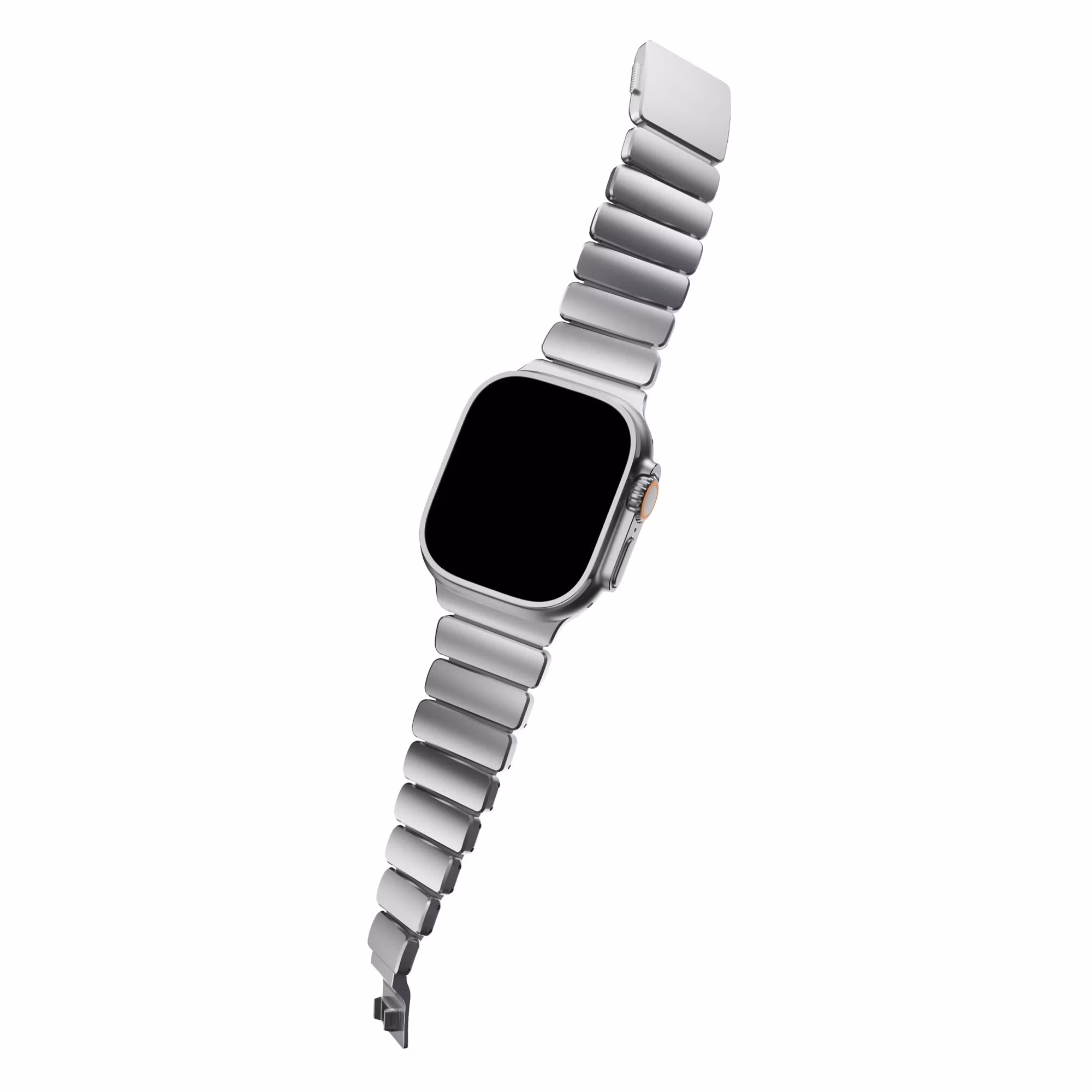 Silver / Grey - Stratos Band • Apple Watch Armband