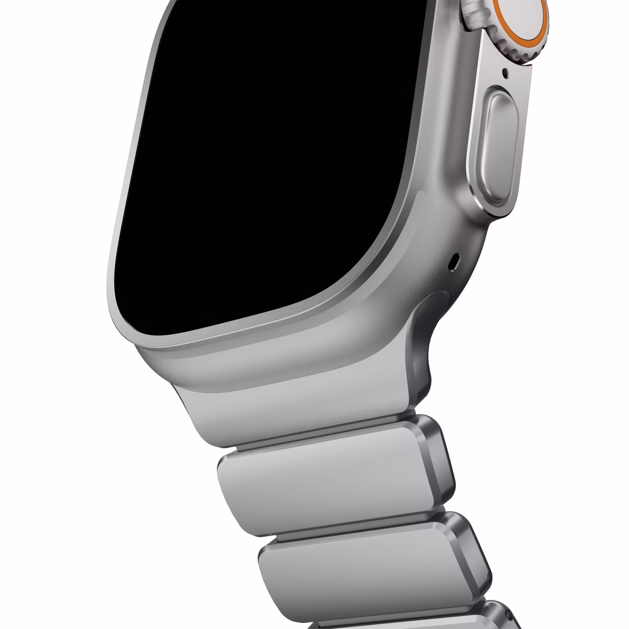Silver / Grey - Stratos Band • Apple Watch Armband