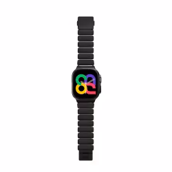 Black / Ice Blue - Stratos Band • Apple Watch Armband