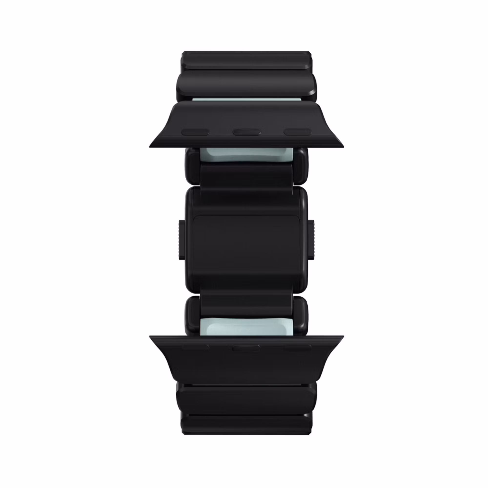 Black / Ice Blue - Stratos Band • Apple Watch Armband