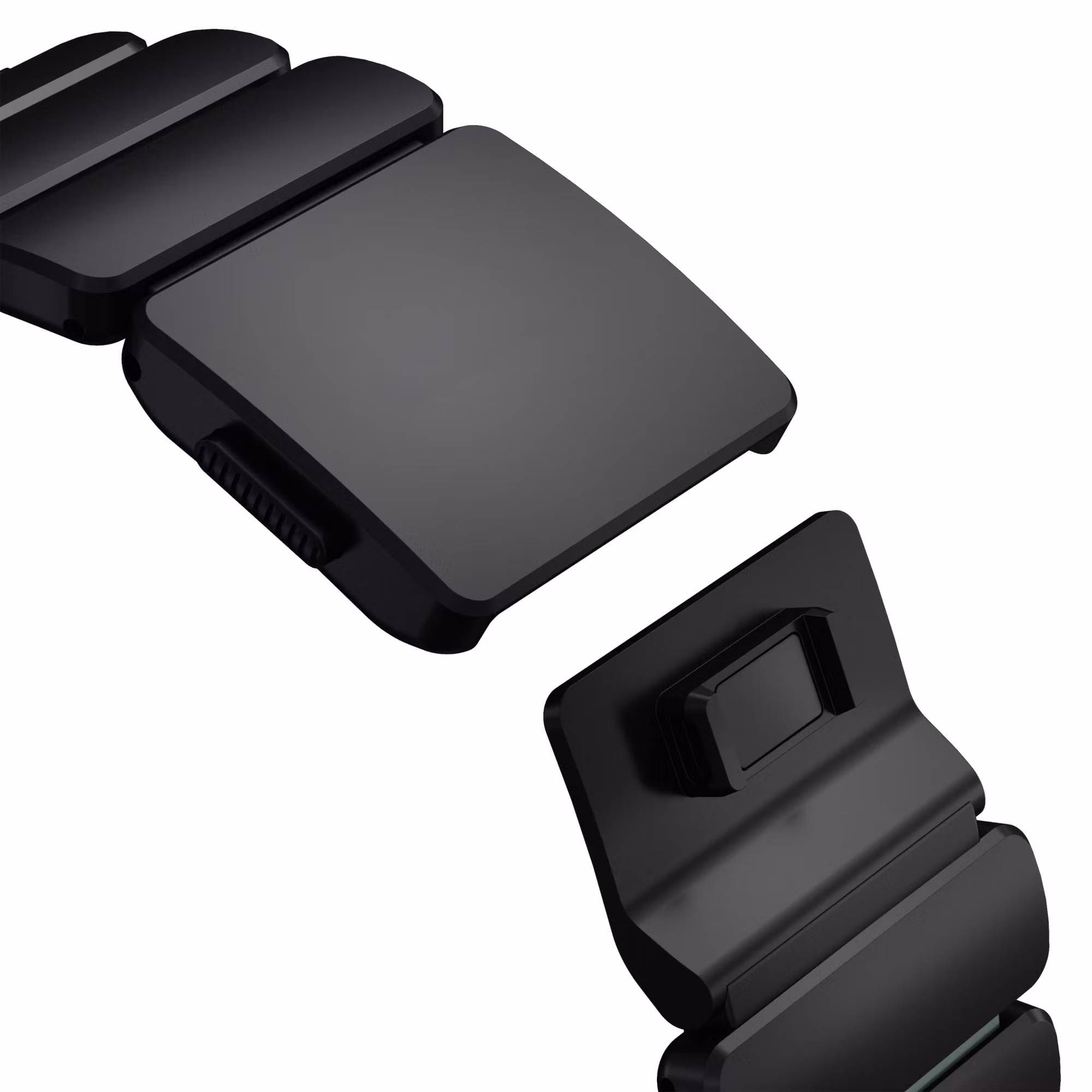 Black / Ice Blue - Stratos Band • Apple Watch Armband