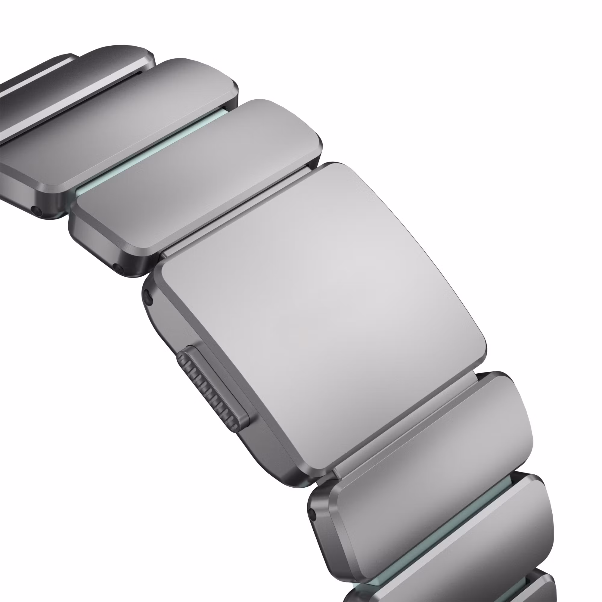 Silver / Ice Blue - Stratos Band • Apple Watch Armband