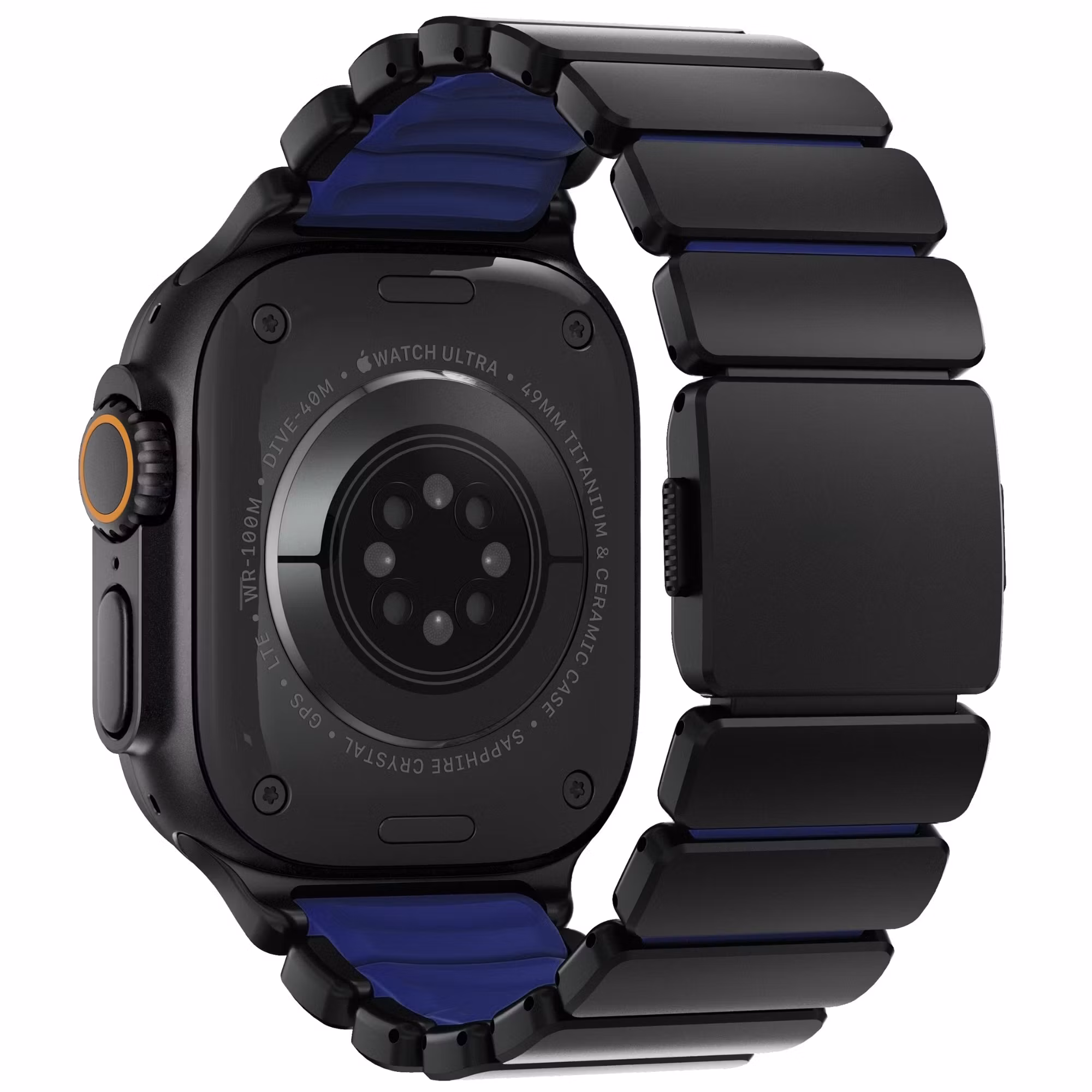 Black / Indigo - Stratos Band • Apple Watch Armband