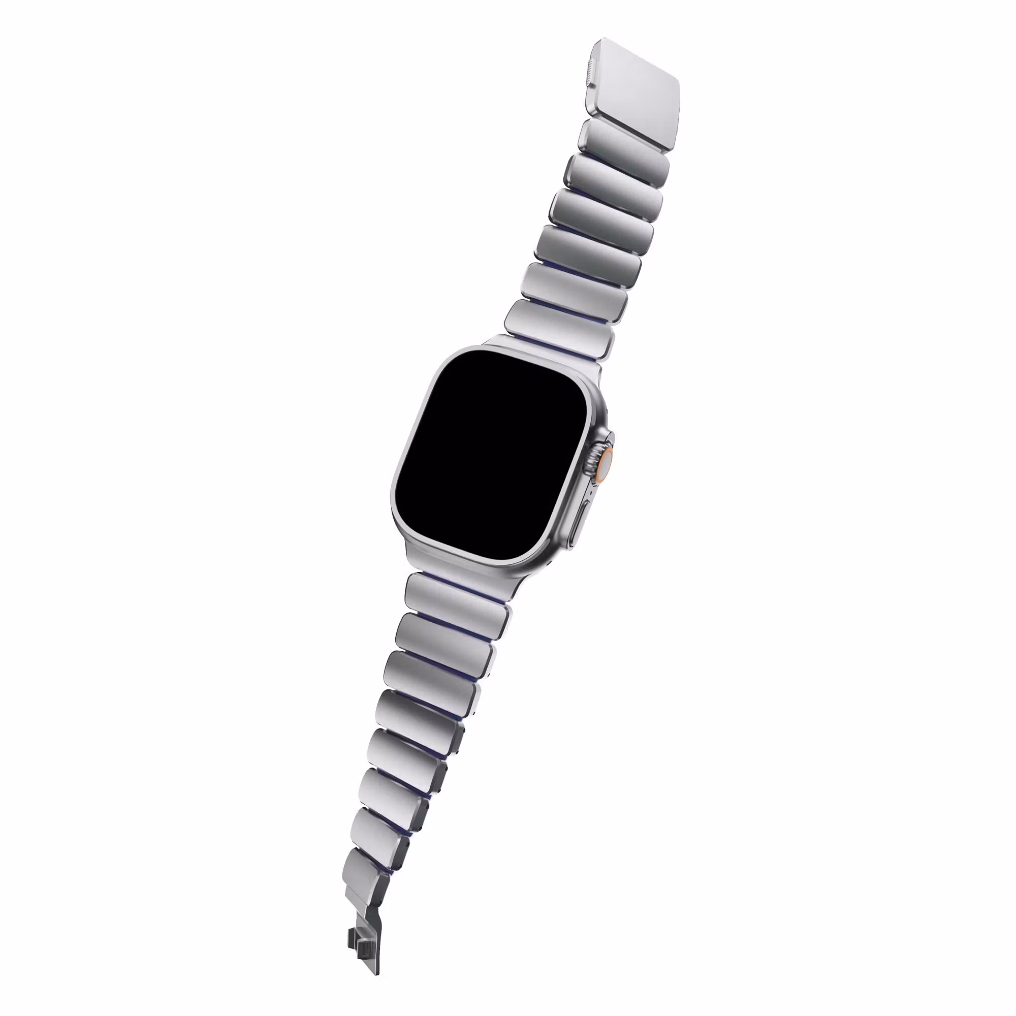 Silver / Indigo - Stratos Band • Apple Watch Armband