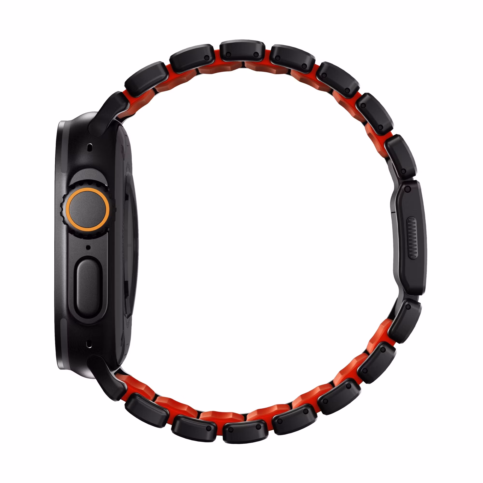 Black / Red - Stratos Band • Apple Watch Armband