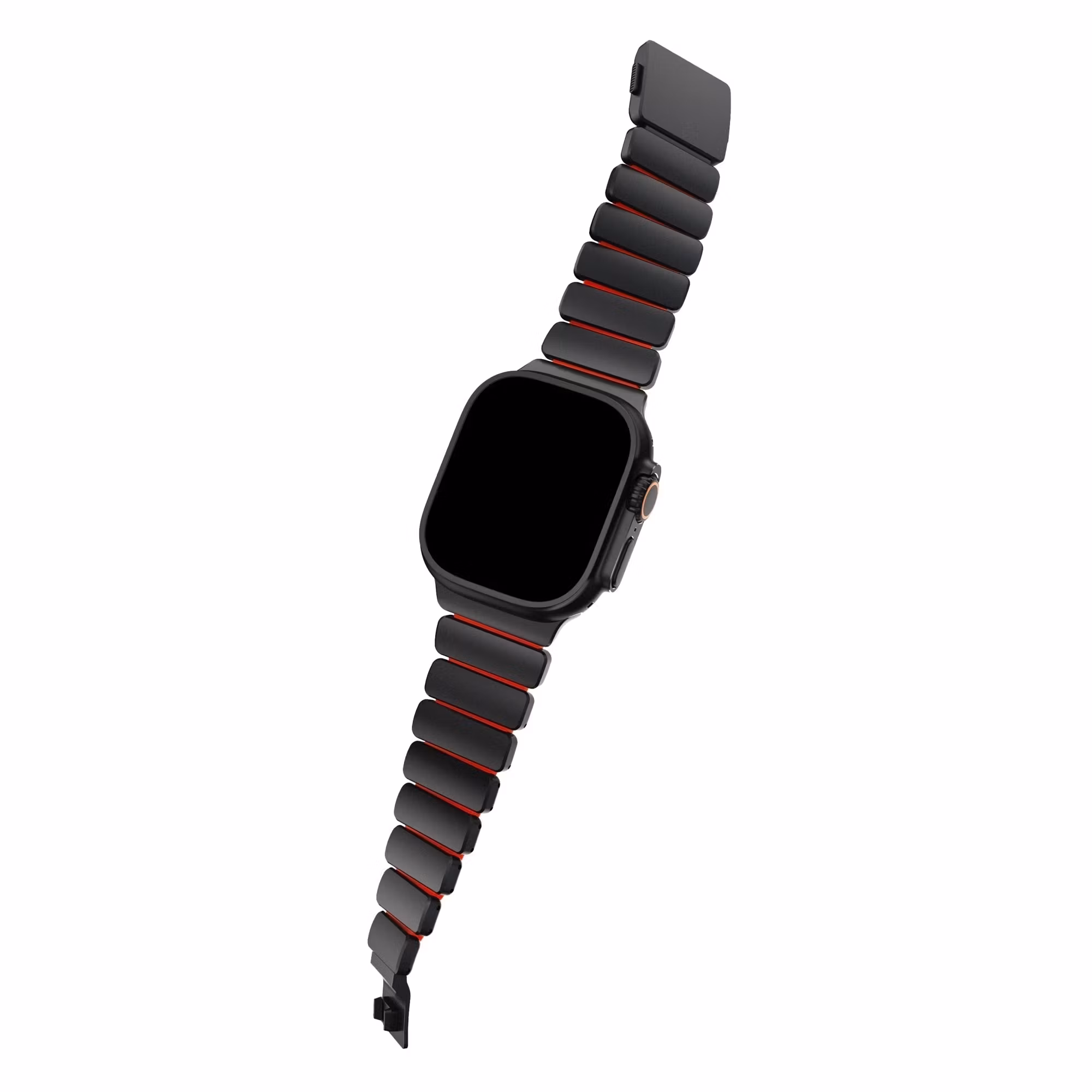 Black / Red - Stratos Band • Apple Watch Armband