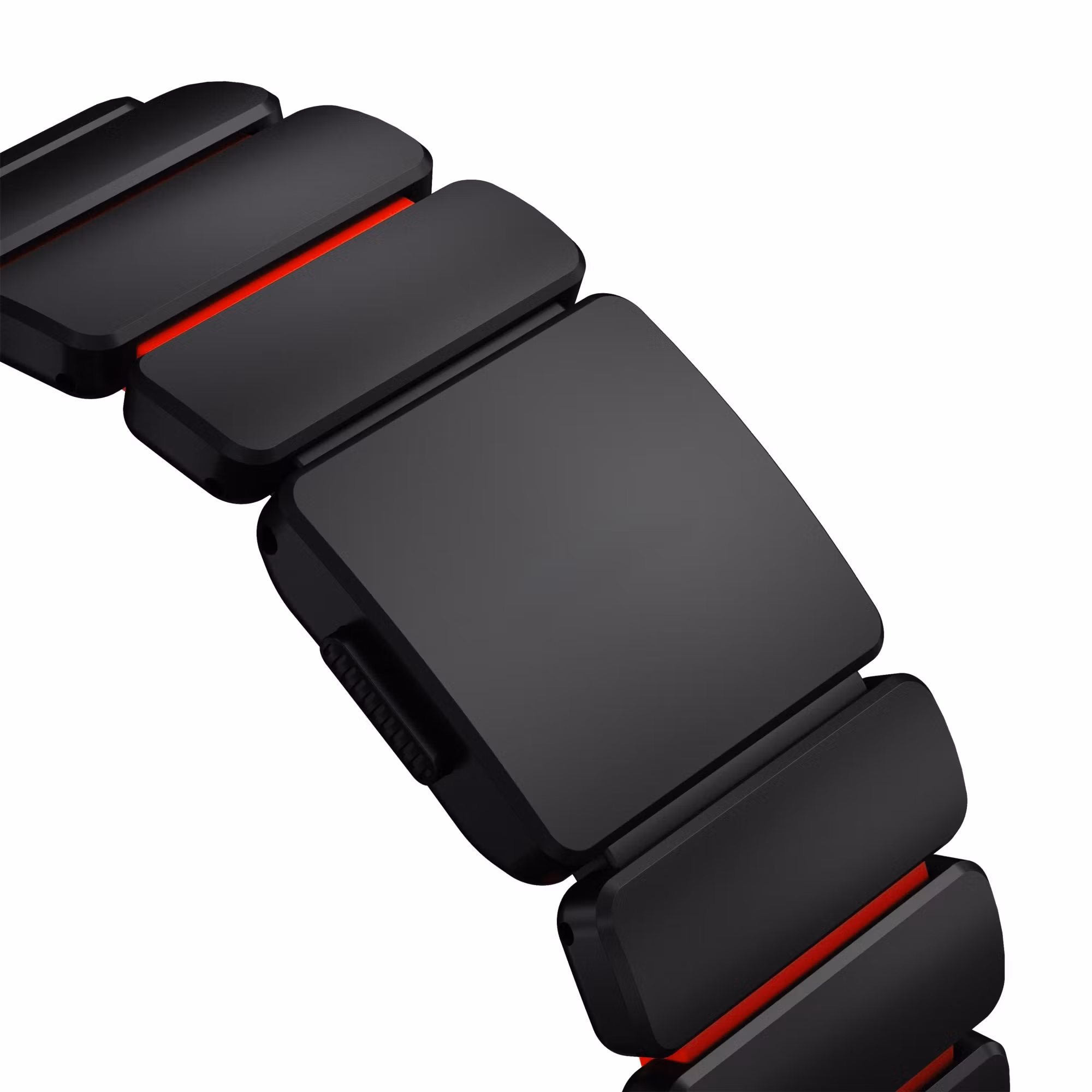 Black / Red - Stratos Band • Apple Watch Armband