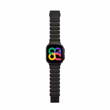 Black / Volt - Stratos Band • Apple Watch Armband
