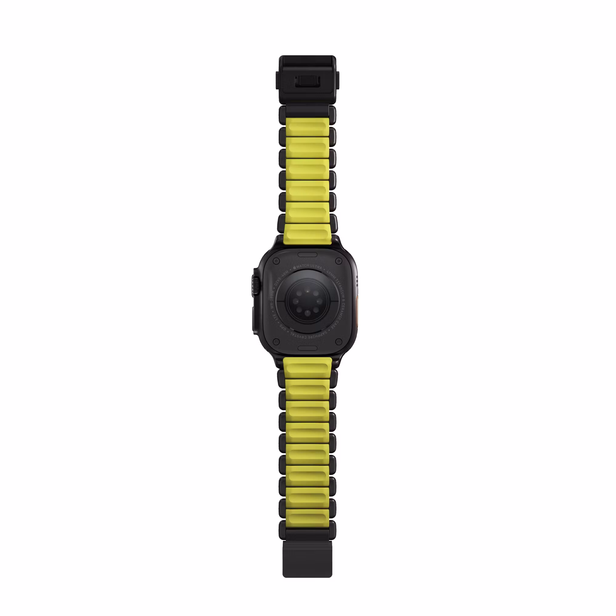 Black / Volt - Stratos Band • Apple Watch Armband