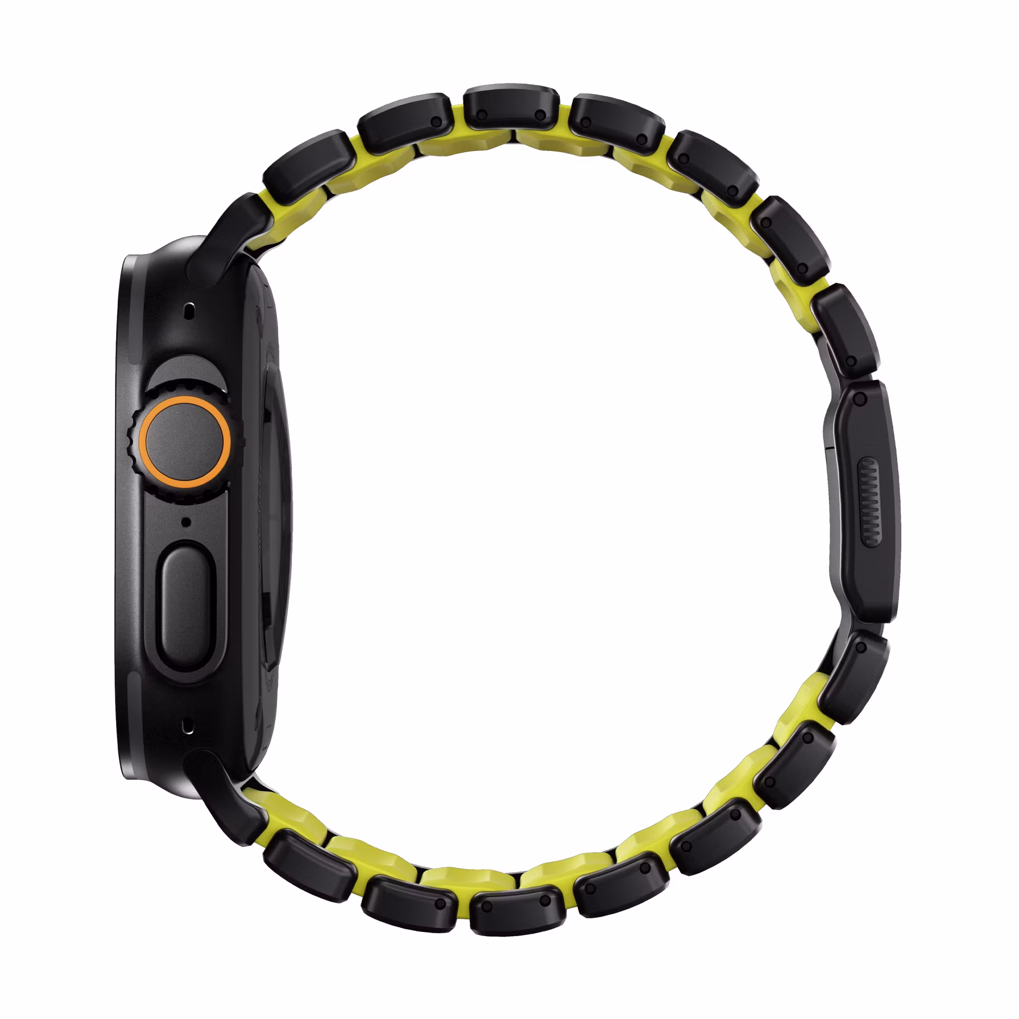 Black / Volt - Stratos Band • Apple Watch Armband